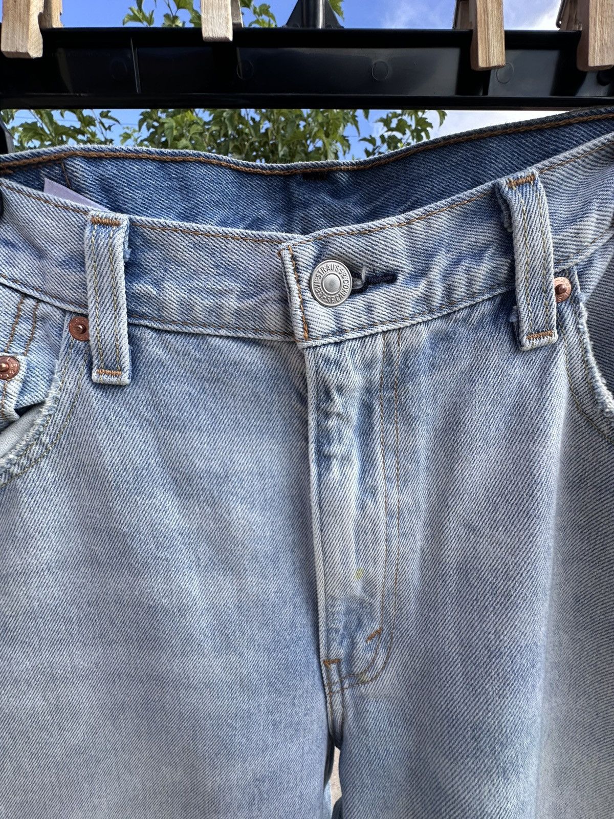 Levi's Levi’s 550s Lightwash Painters Denim Size US 34 / EU 50 - 3 Thumbnail