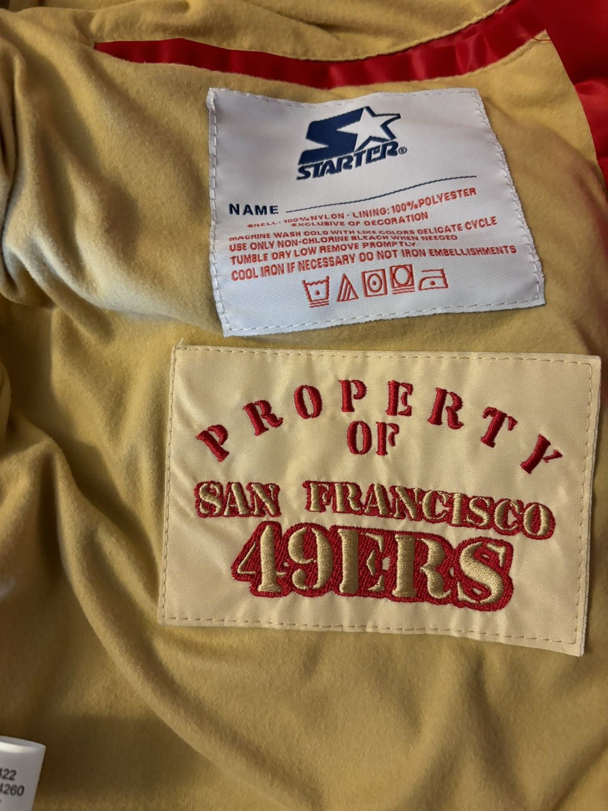 Homage × NFL × Starter Homage x Starter 49ers Coaches Jacket Size US XS / EU 42 / 0 - 3 Thumbnail