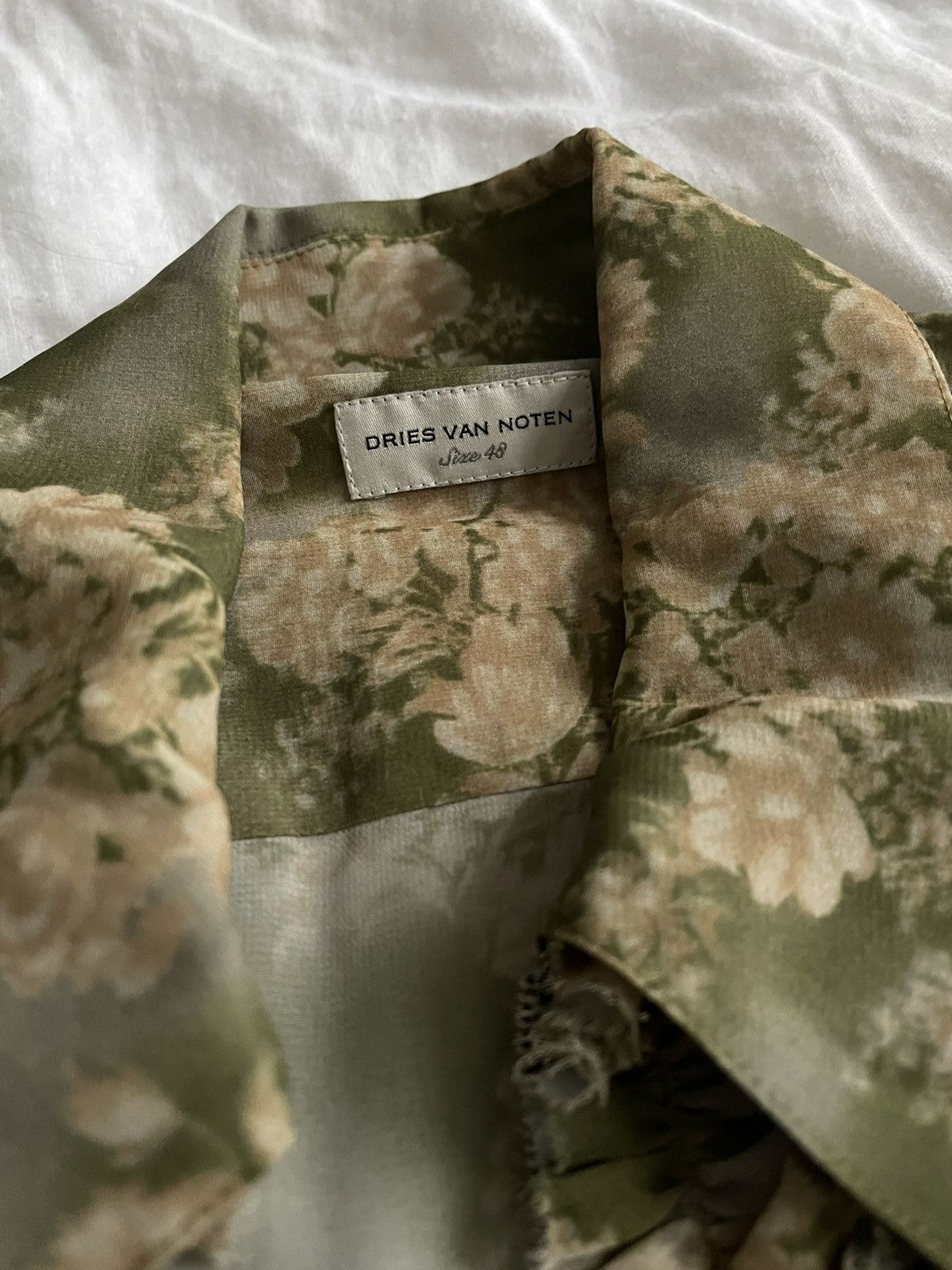 Dries Van Noten Dries van noten ruffle zip shirt Size US M / EU 48-50 / 2 - 2 Thumbnail