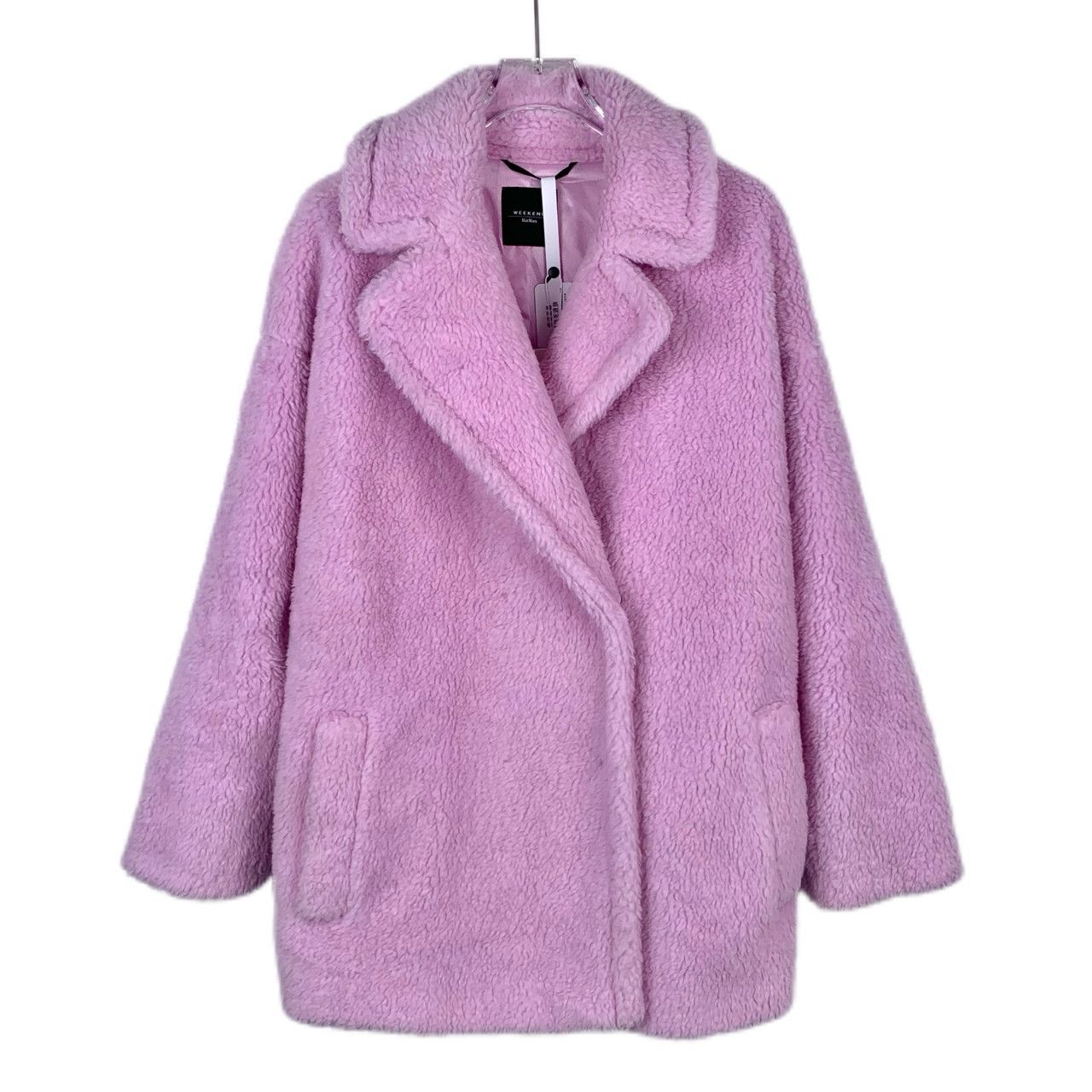 Weekend Max Mara Max Mara Weekend Lapel wool teddy coat Size S / US 4 / IT 40 - 1 Thumbnail