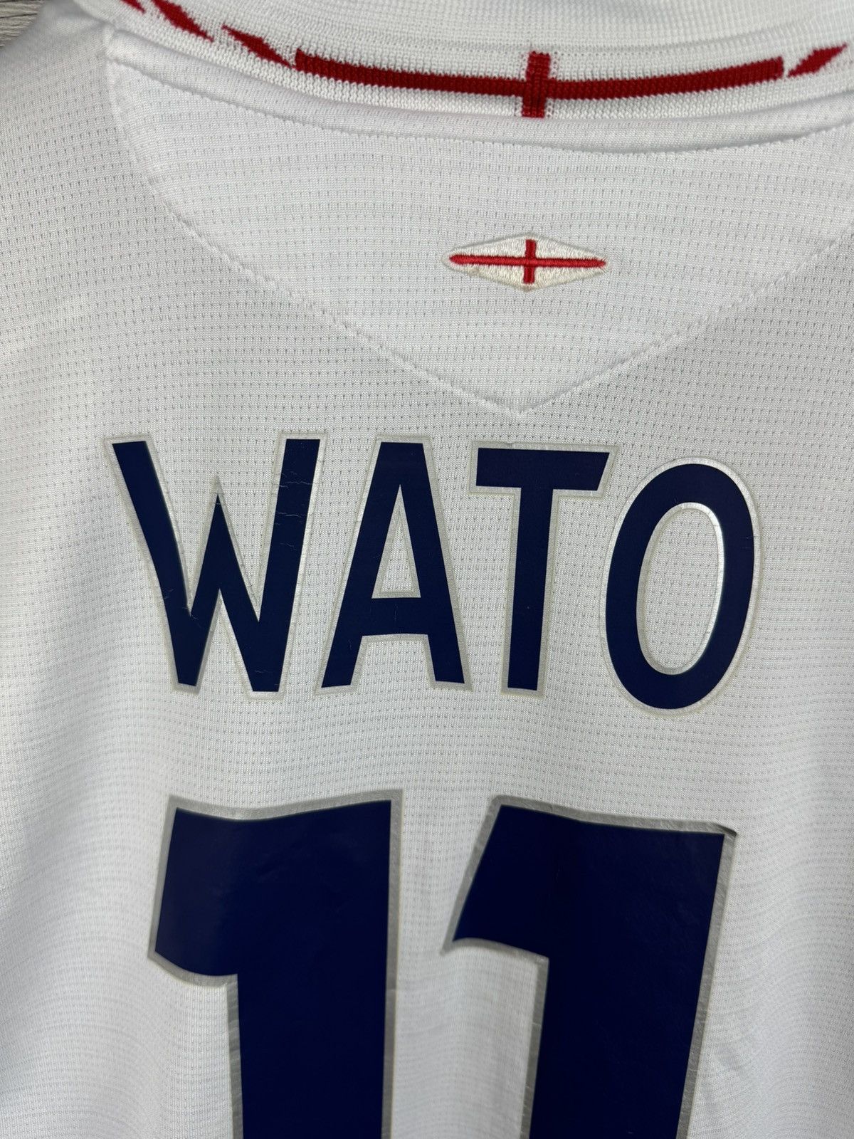 Umbro × Vintage Umbro England WATO 11 🏴󠁧󠁢󠁥󠁮󠁧󠁿 Soccer jersey 2005 2007 Size M Size US M / EU 48-50 / 2 - 16 Thumbnail