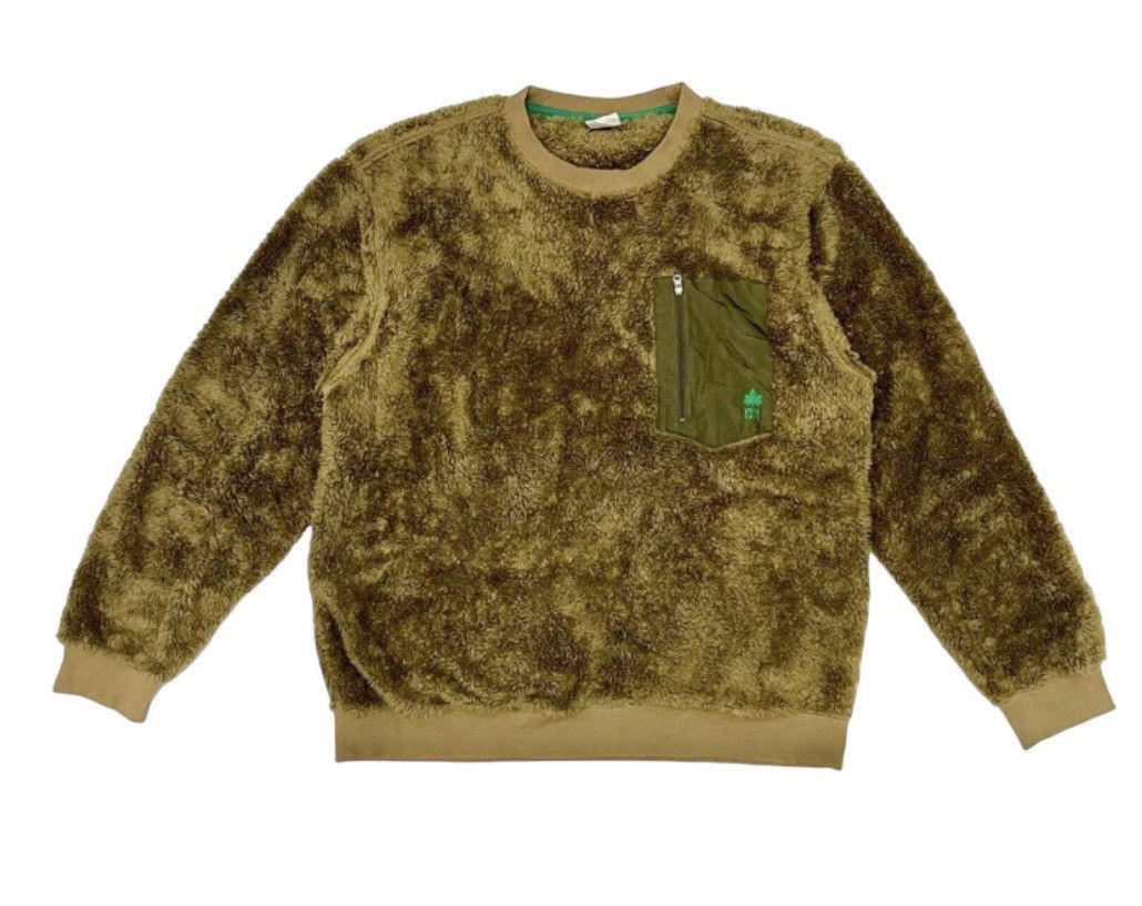 Vintage Logos Days Faux Bear Fur fleece