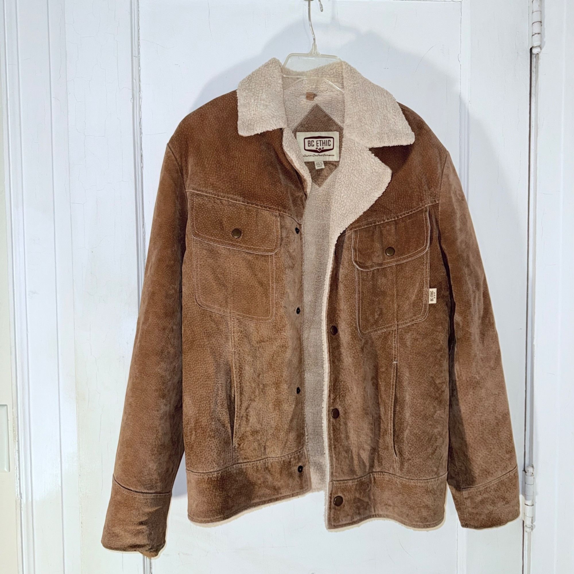 Bc Ethic Men's 100% Leather BC Ethic Size Medium Jacket Size US M / EU 48-50 / 2 - 1 Thumbnail