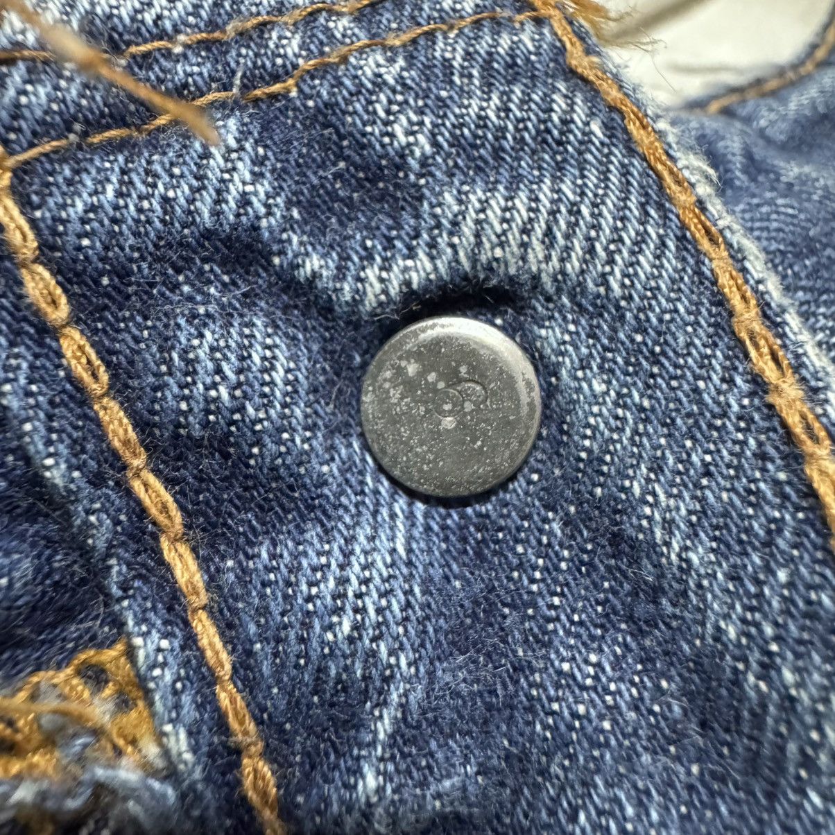 Levi's Vintage 70s Levis 501 Redline Selvedge Jeans Single Stitch Size US 33 - 12 Thumbnail