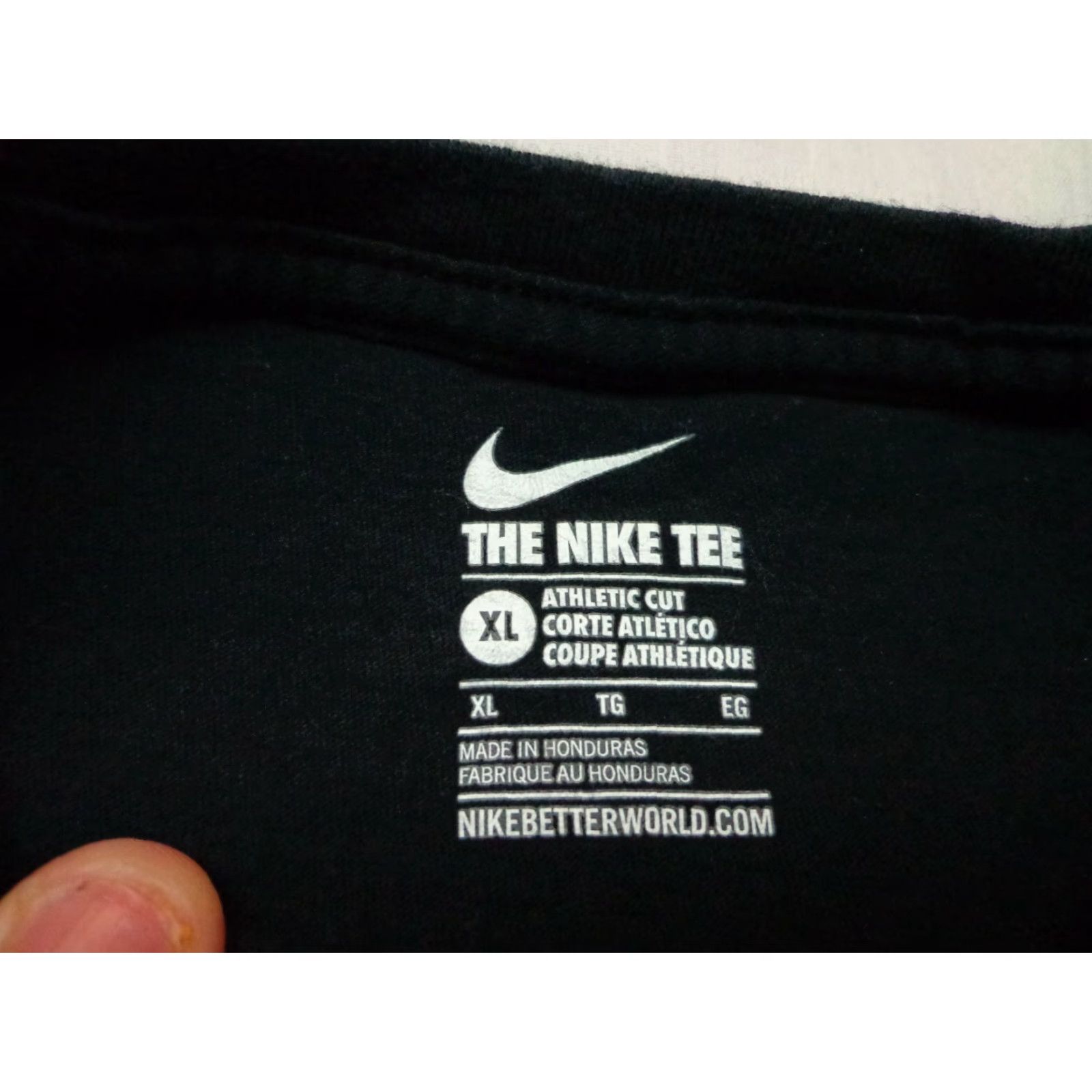 Nike NIKE T SHIRT Women's XL Did It For The Bay Black Athletic Crew Neck Limited Edition Brand Nike Shirt Womens XL Black Did It For The Bay T Shirt Size XL / US 12-14 / IT 48-50 - 3 Thumbnail