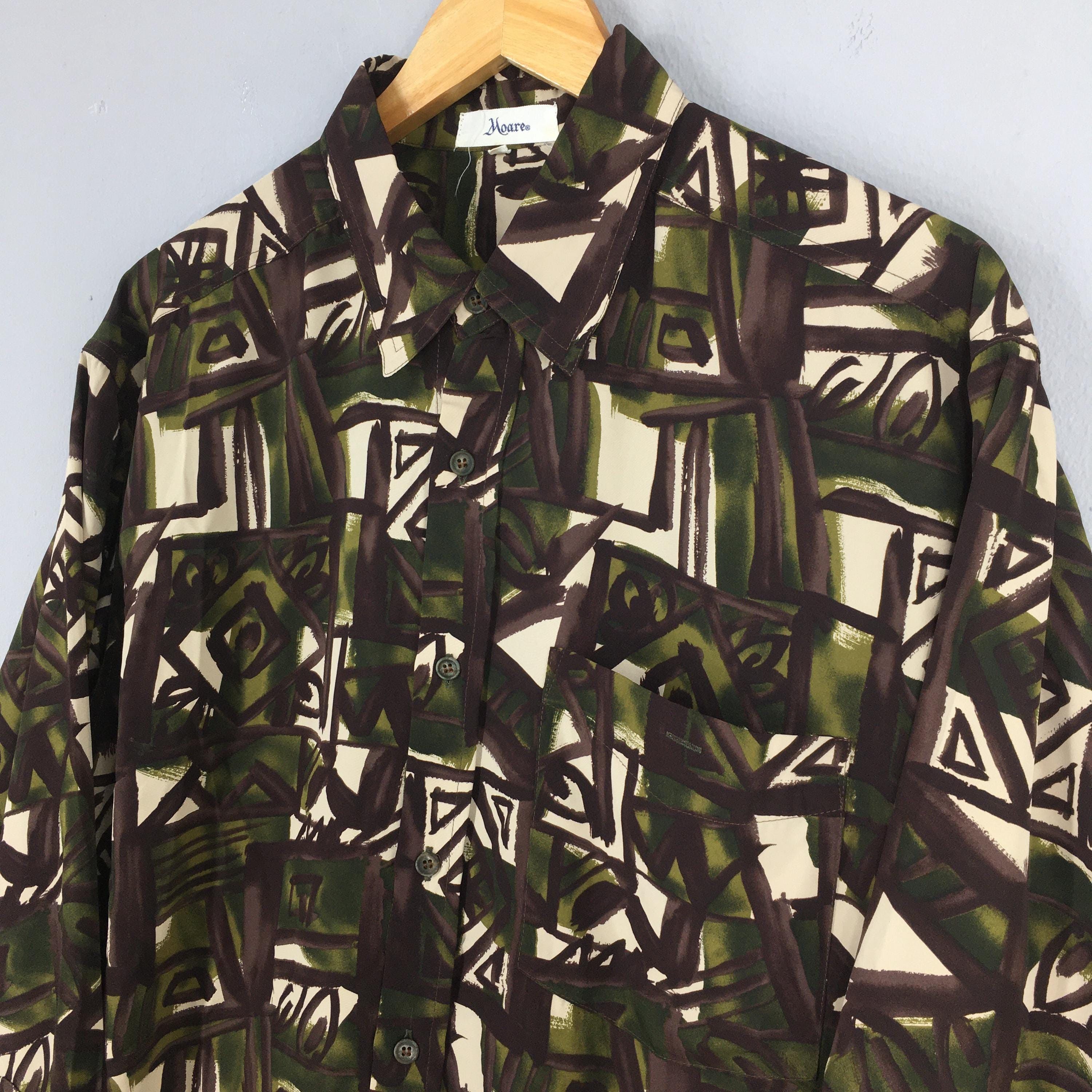 Vintage Vintage Abstract Geometrical Pattern Shirt Small Size US S / EU 44-46 / 1 - 3 Thumbnail