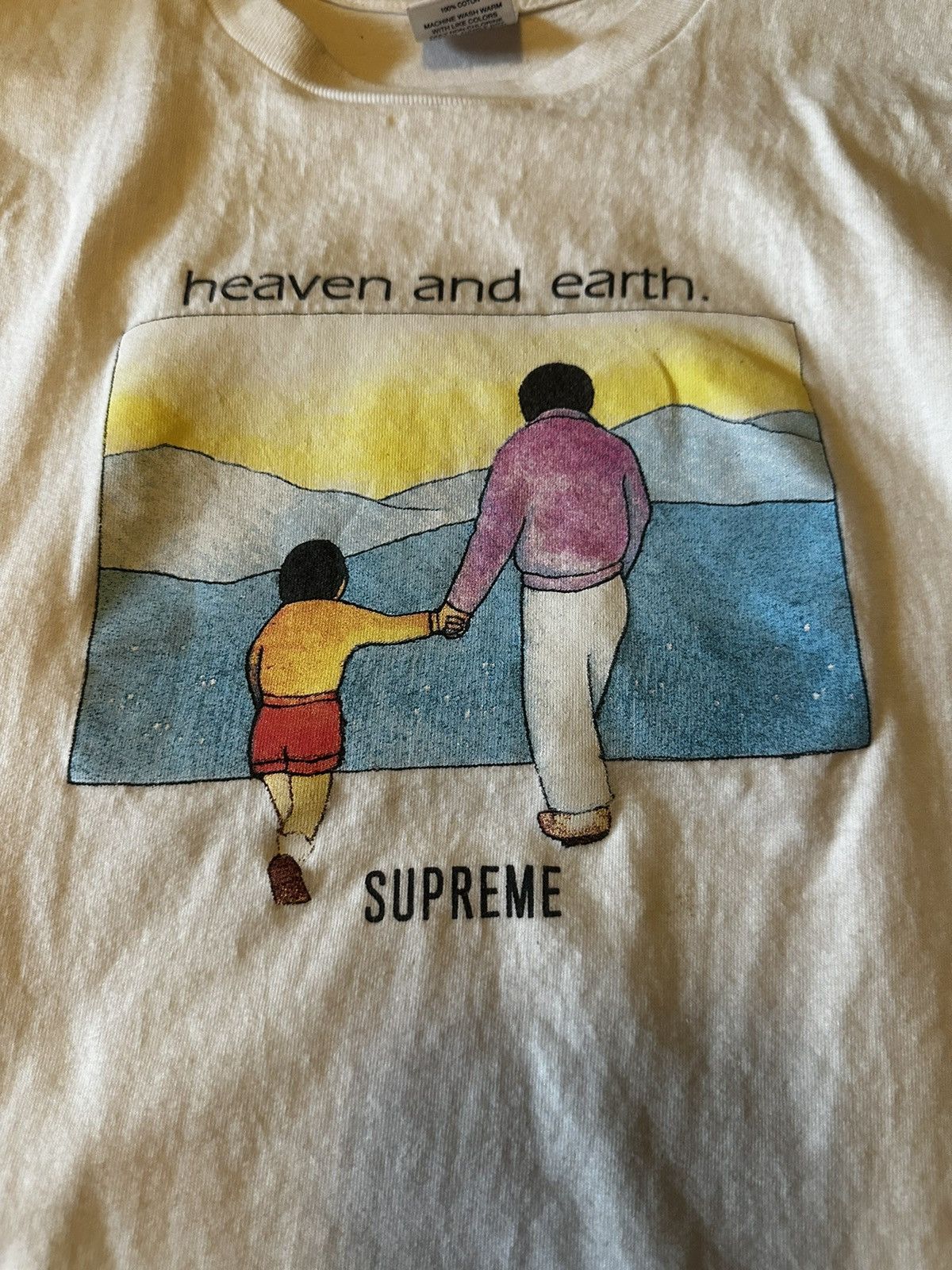 Supreme Supreme Heaven and Earth Tee Size US M / EU 48-50 / 2 - 2 Thumbnail