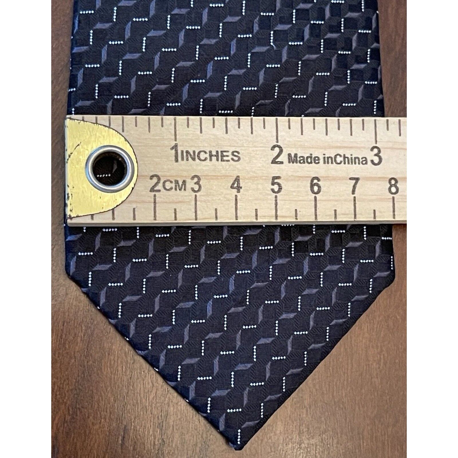 DKNY Dkny Black 100% Silk Men’s Neck Tie Made In China Size ONE SIZE - 4 Thumbnail