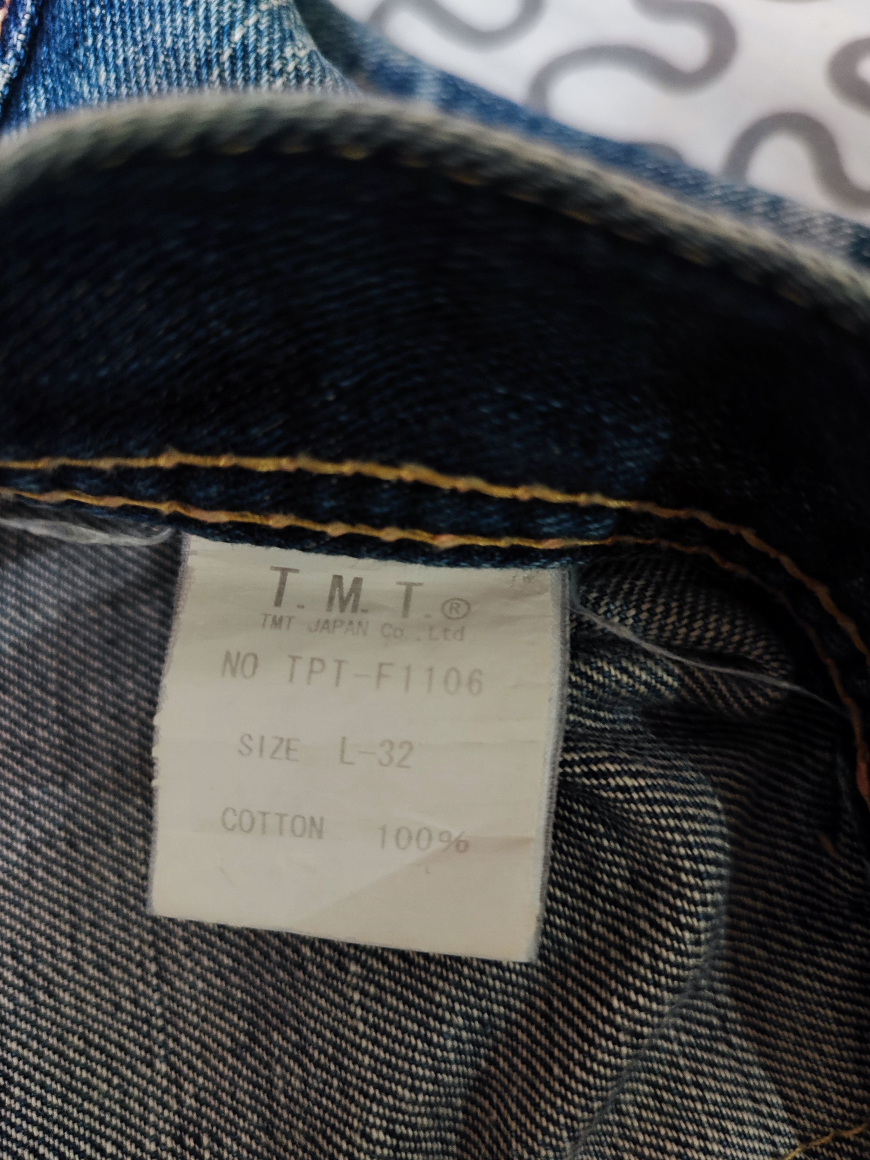 Hysteric Glamour × Japanese Brand × TMT Rare!! Vintage TMT Japan lovely bush Denim Size US 32 / EU 48 - 12 Thumbnail