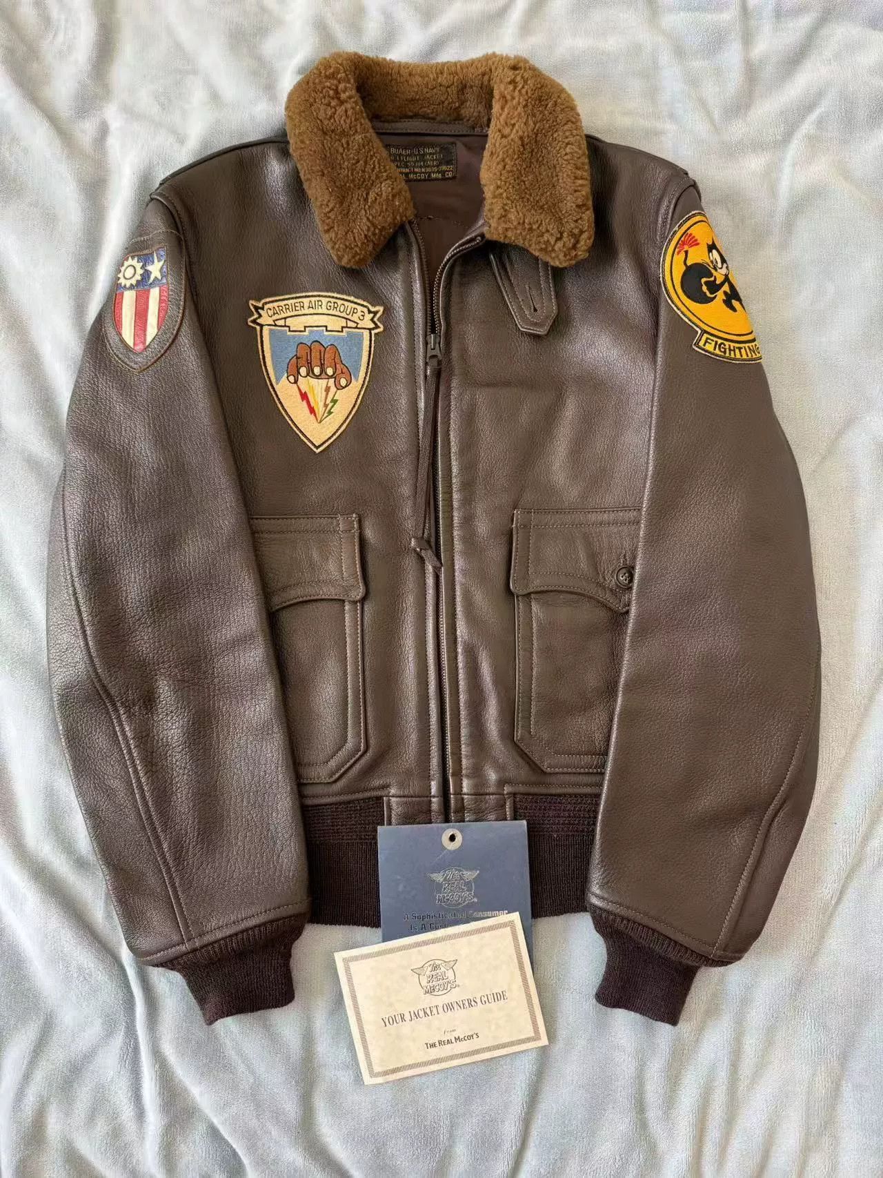 The Real McCoy's Real McCoy G1 Flight Jacket Size US L / EU 52-54 / 3 - 1 Thumbnail