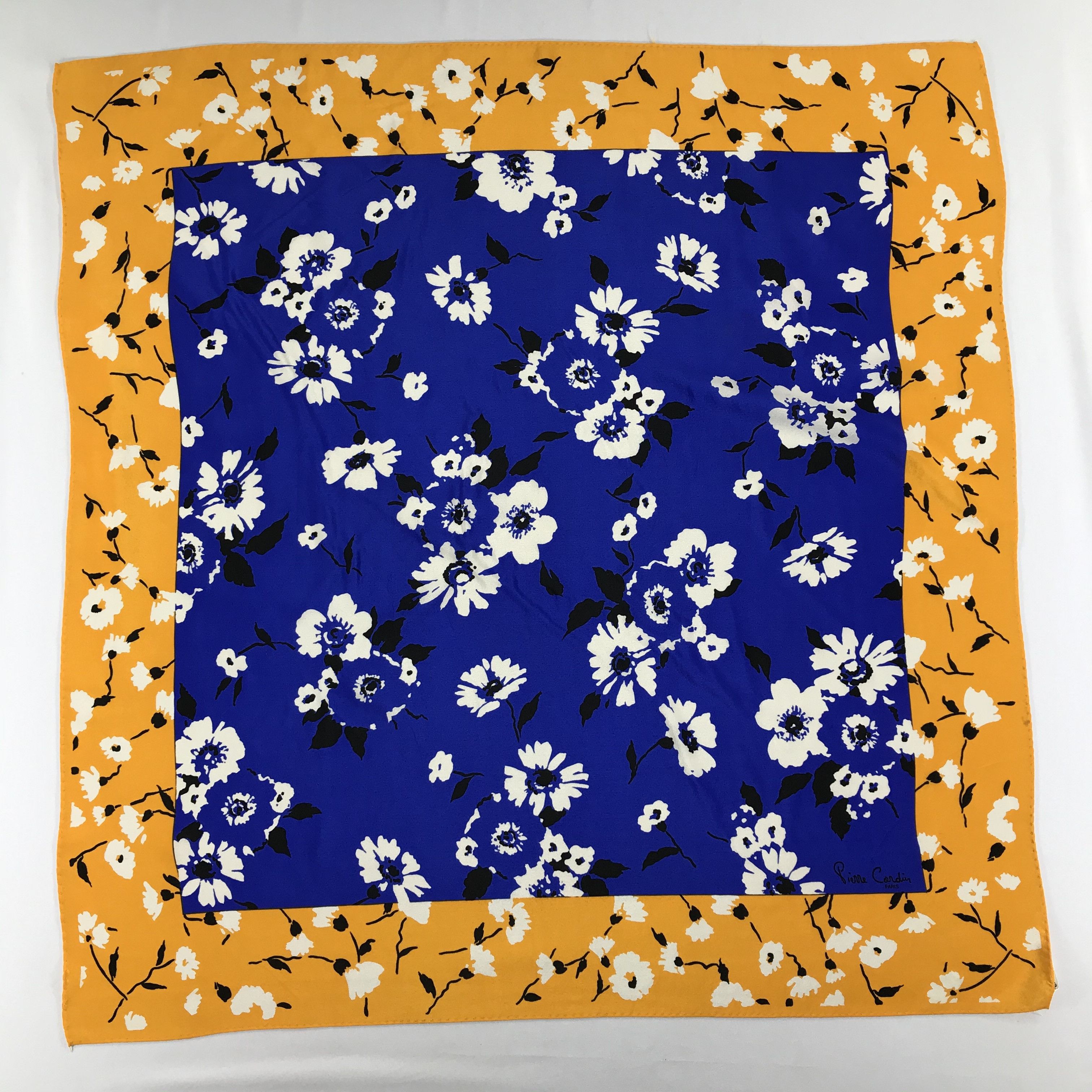 Pierre Cardin Vintage Pierre Cardin Silk Scarf Size ONE SIZE - 2 Thumbnail
