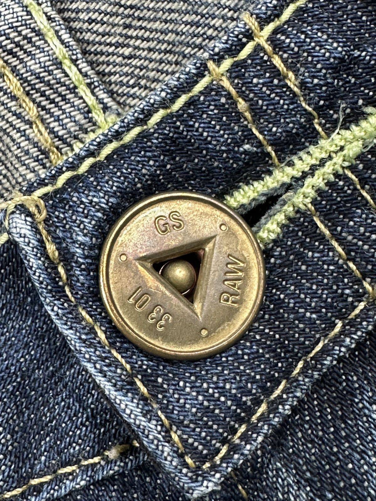 G-Star Vintage G-Star RAW Elwood Heritage Embro Narrow Jeans 96 y2k Size 30" / US 8 / IT 44 - 19 Thumbnail