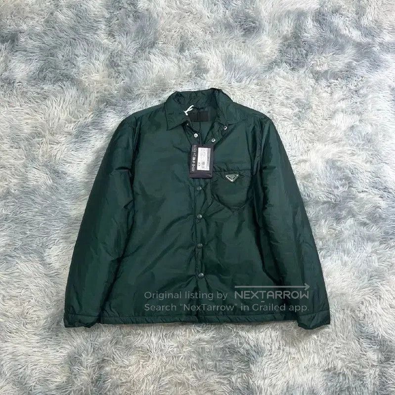 Prada Prada Gray Men's Lightweight Jacket. Size US XL / EU 56 / 4 - 1 Thumbnail