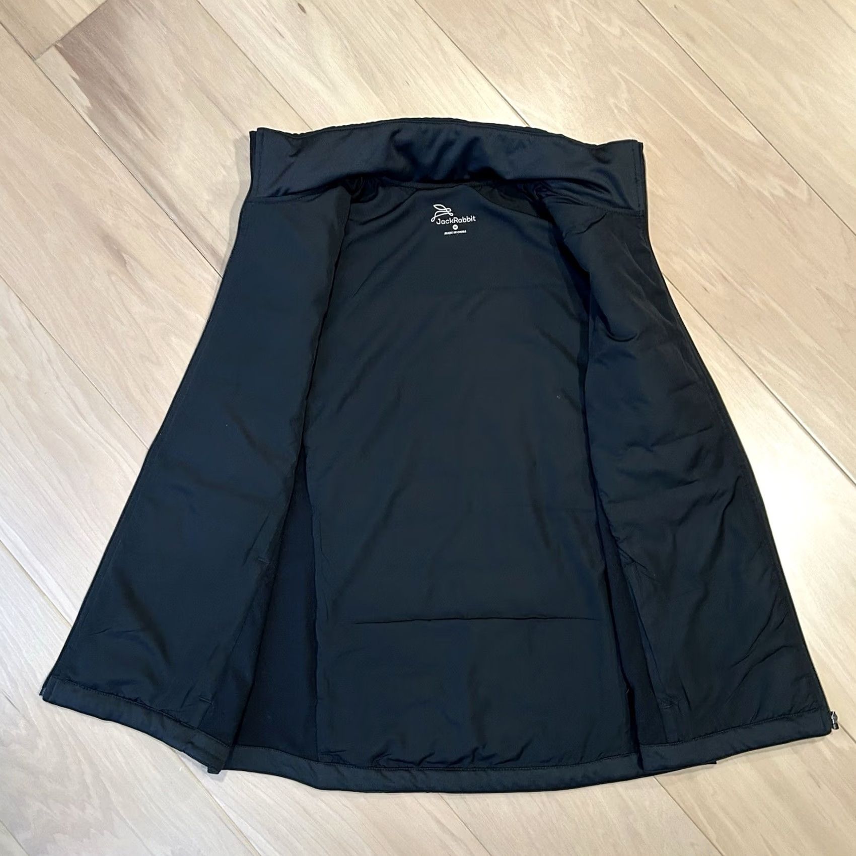 Vintage VINTAGE? No — Jack Rabbit Black Puffer Vest Full Zip Women’s Medium Size M / US 6-8 / IT 42-44 - 4 Thumbnail