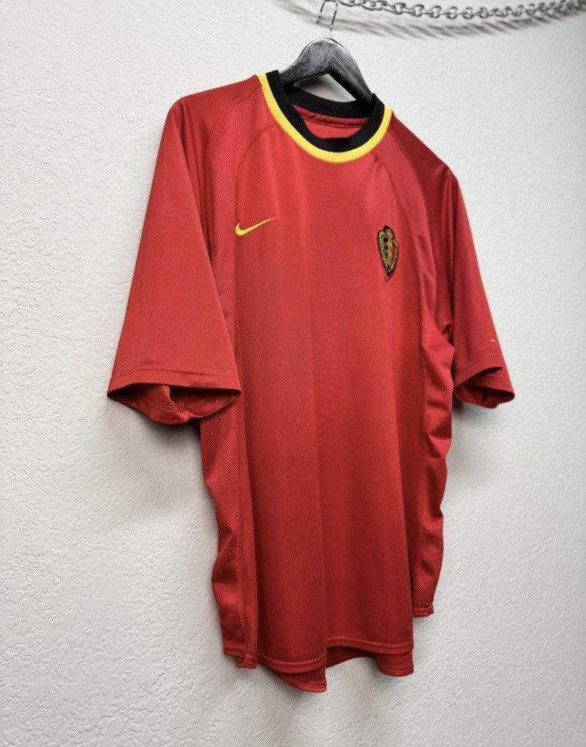 Vintage Soccer Jersey Nike Belgium 2000 Size US M / EU 48-50 / 2 - 1 Thumbnail