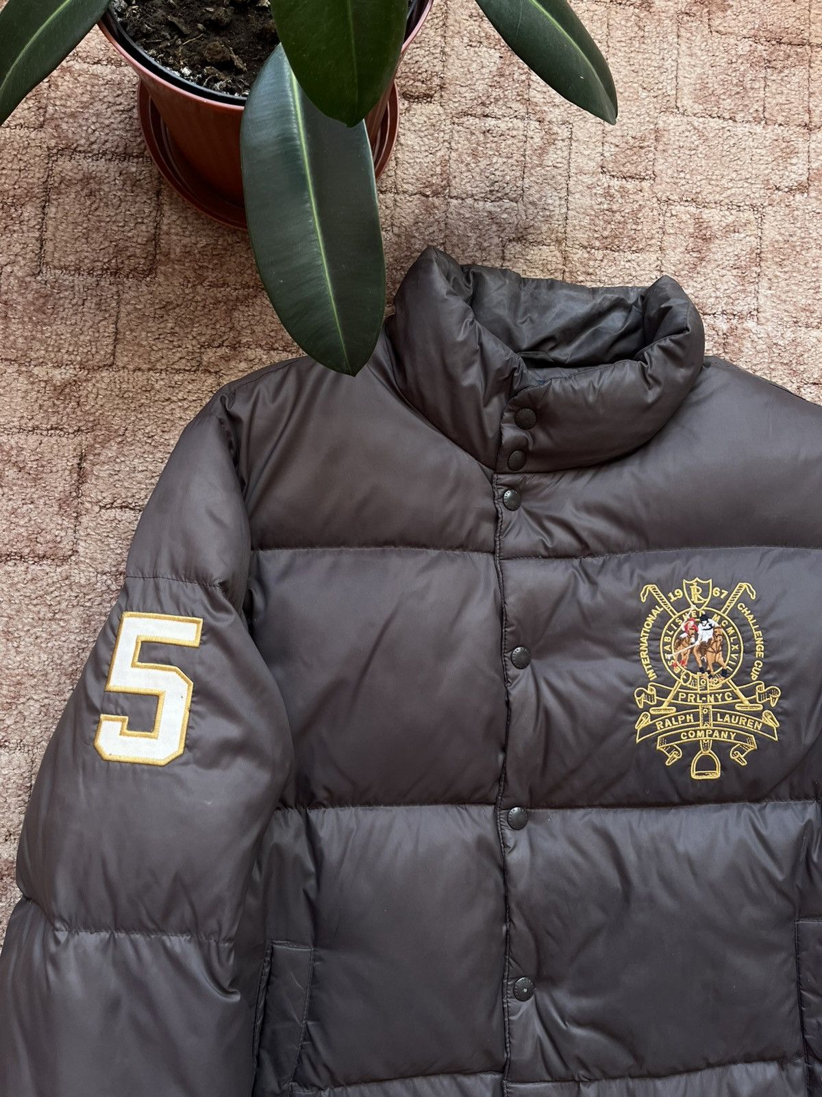 Polo Ralph Lauren × Vintage Vintage Polo Ralph Lauren #5 Brown Puffer Jacket Size US L / EU 52-54 / 3 - 2 Thumbnail