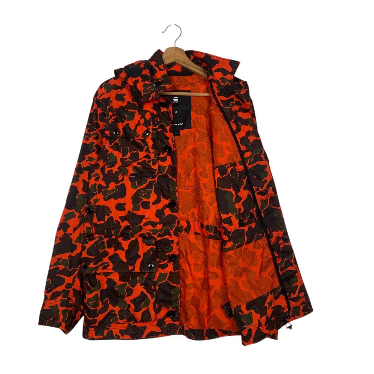 G-Star × Japanese Brand G-star raw M65 orange camoe jacket Size US XS / EU 42 / 0 - 10 Thumbnail
