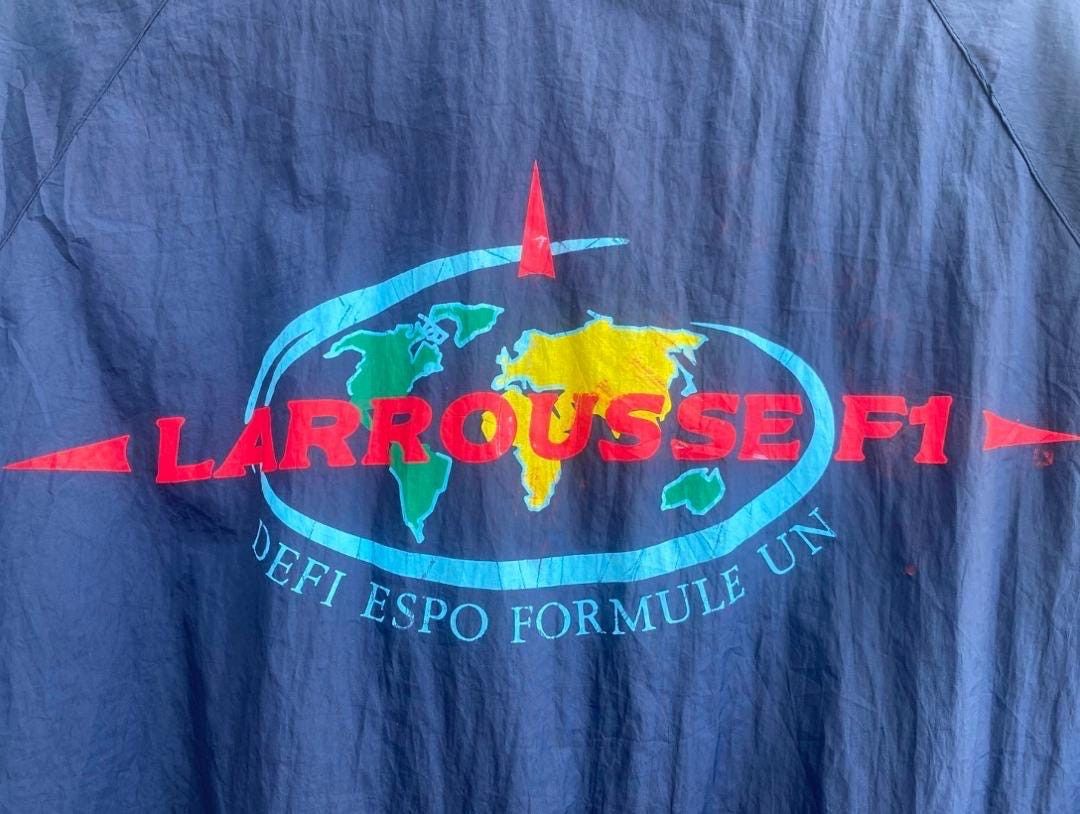 Formula 1 × Vintage Extremely rare vtg 90s Larrousse F1 motorsport jacket Size US M / EU 48-50 / 2 - 2 Thumbnail