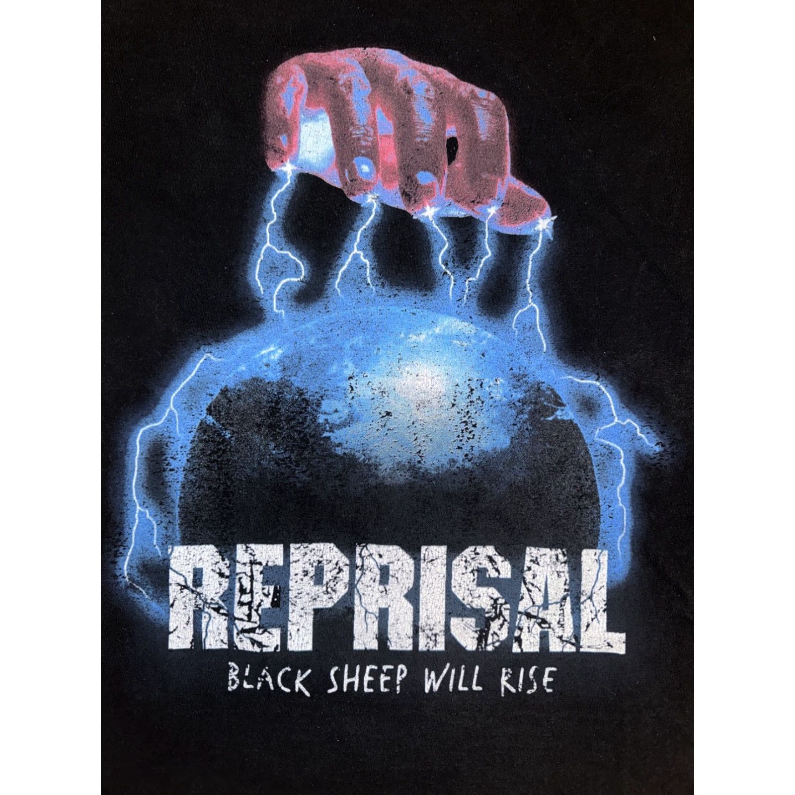 J Brand Reprisal T-Shirt Black XL Black Sheep Will Rise Mens Shirt Size US XL / EU 56 / 4 - 2 Thumbnail