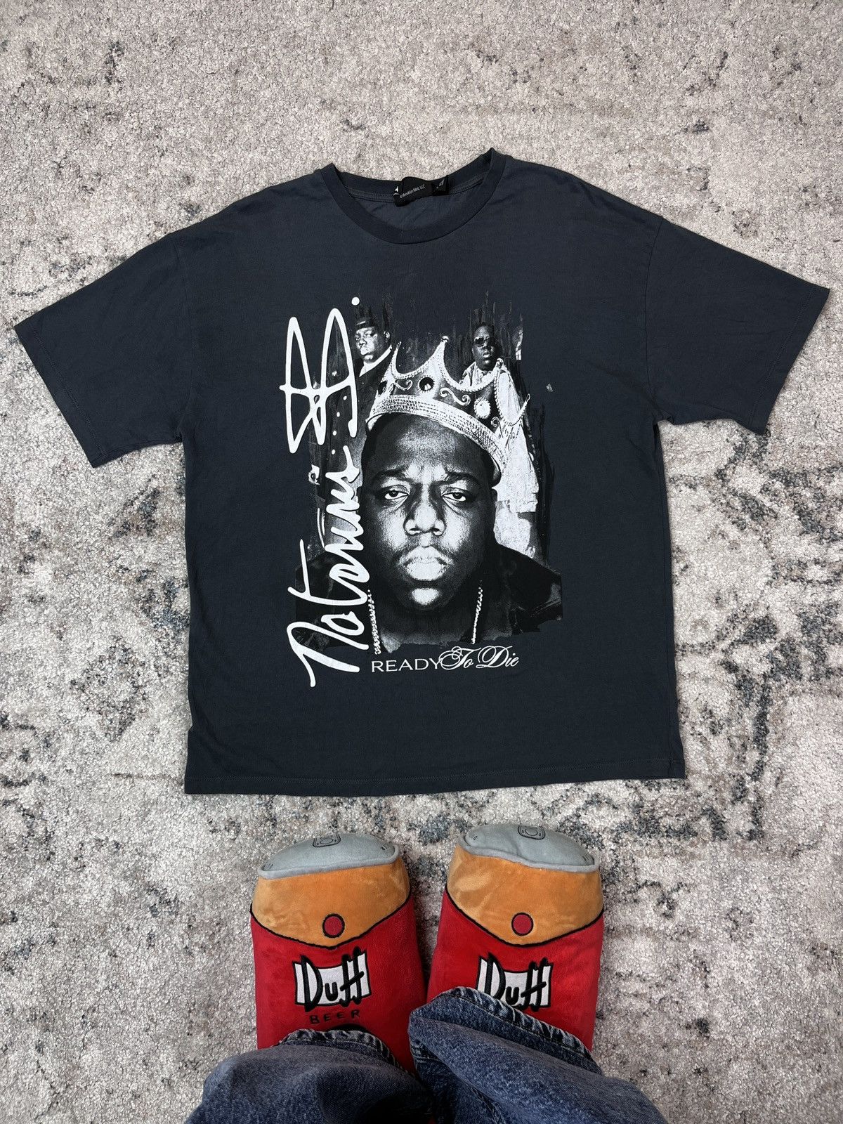 Rap Tees NOTORIOUS B.I.G - Y2K RARE TEE - № 825 Size US M / EU 48-50 / 2 - 1 Thumbnail