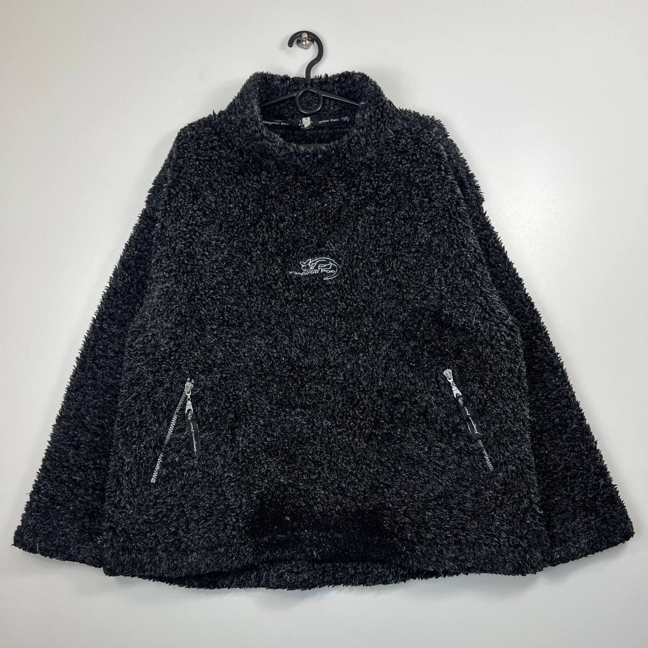 Other Kangaroo Poo Teddy Fleece Poncho Jacket Zip Women Size M Size M / US 6-8 / IT 42-44 - 1 Thumbnail