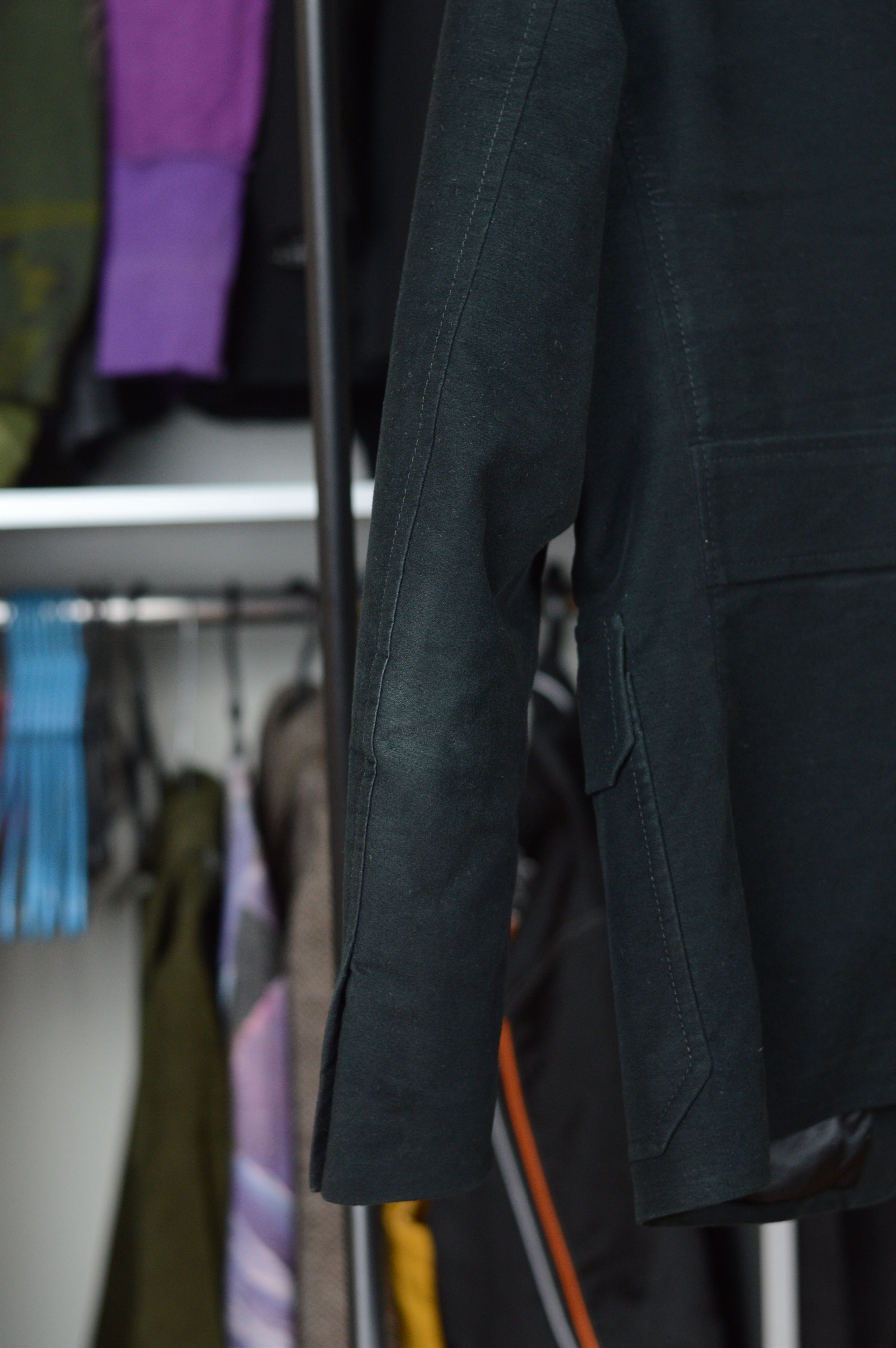 Prada Prada Two Button Black Blazer Size 48R - 7 Thumbnail