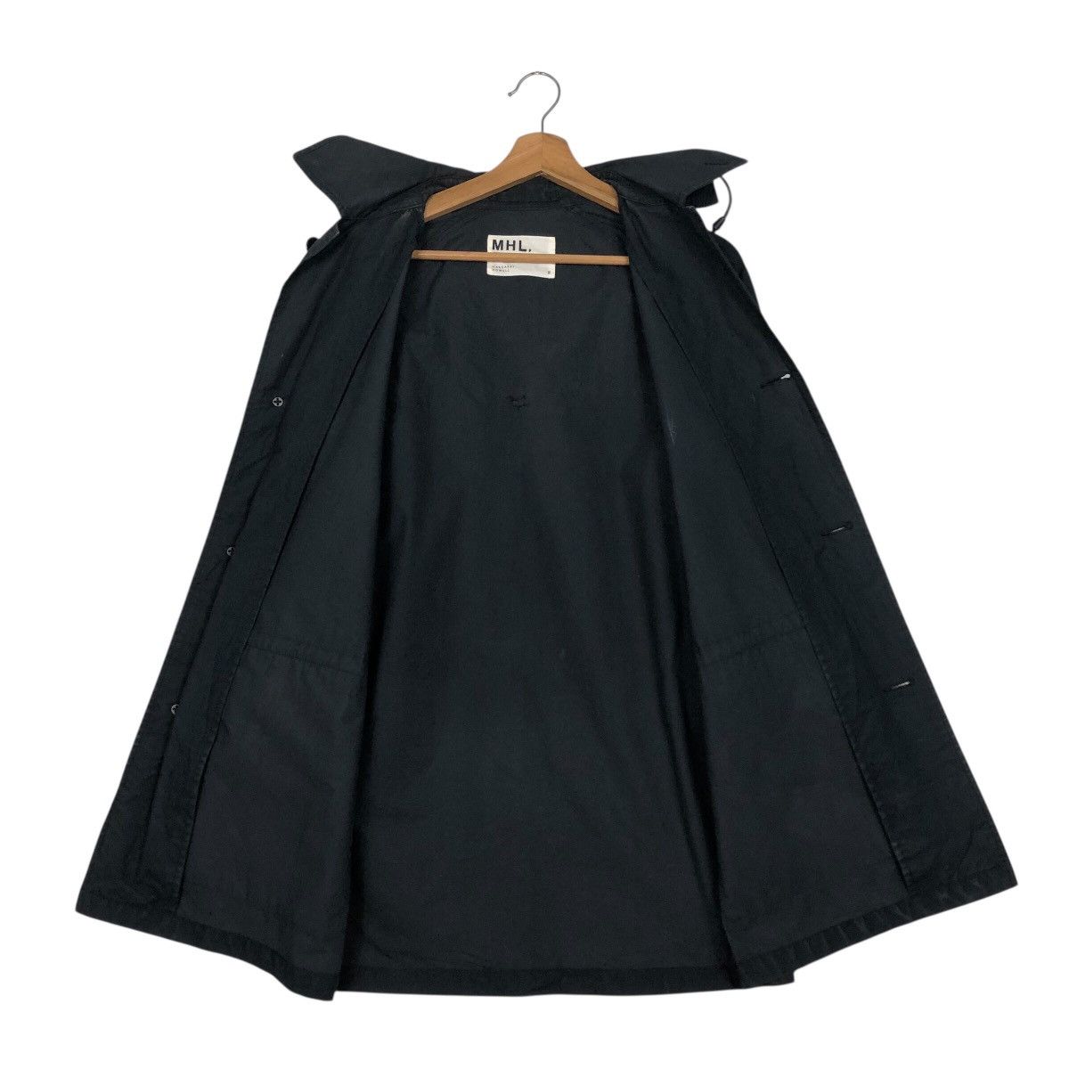 Margaret Howell 📌Rich Black Vintage Chore Jacket MHL Margaret Howell Canvas Size US M / EU 48-50 / 2 - 15 Thumbnail