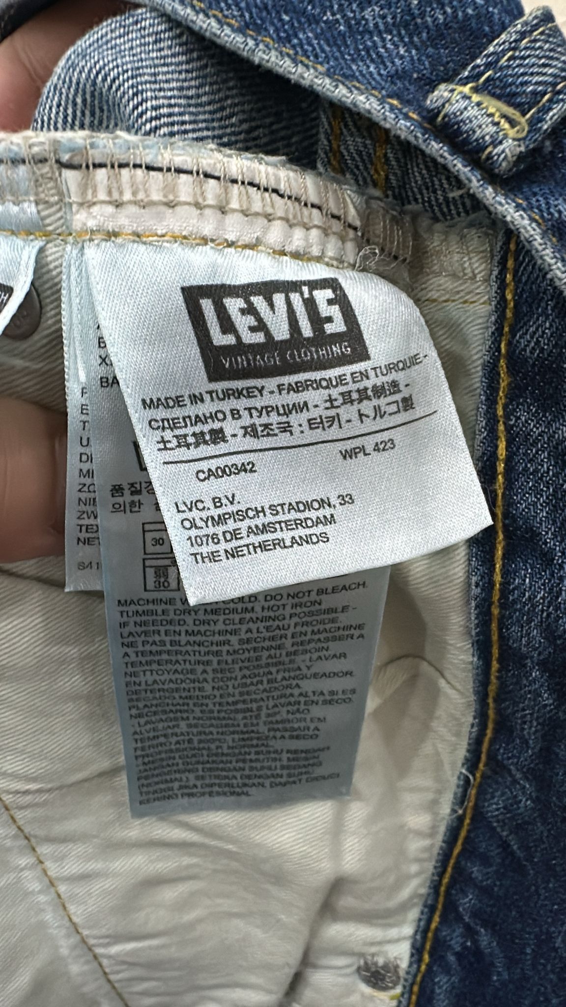 Levi's Vintage Clothing LVC Levi's Vintage Clothing 1954 501Z XX BigE Selvedge Jeans Size US 36 / EU 52 - 13 Thumbnail