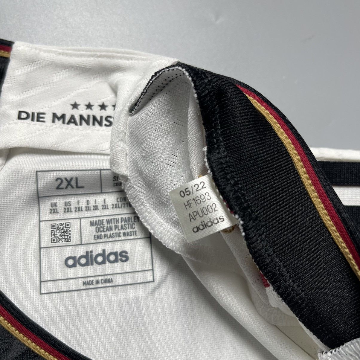 Adidas GERMANY ADIDAS 2022 WORLD CUP SOCCER HOME JERSEY #10 GNABRY Size US XXL / EU 58 / 5 - 8 Thumbnail
