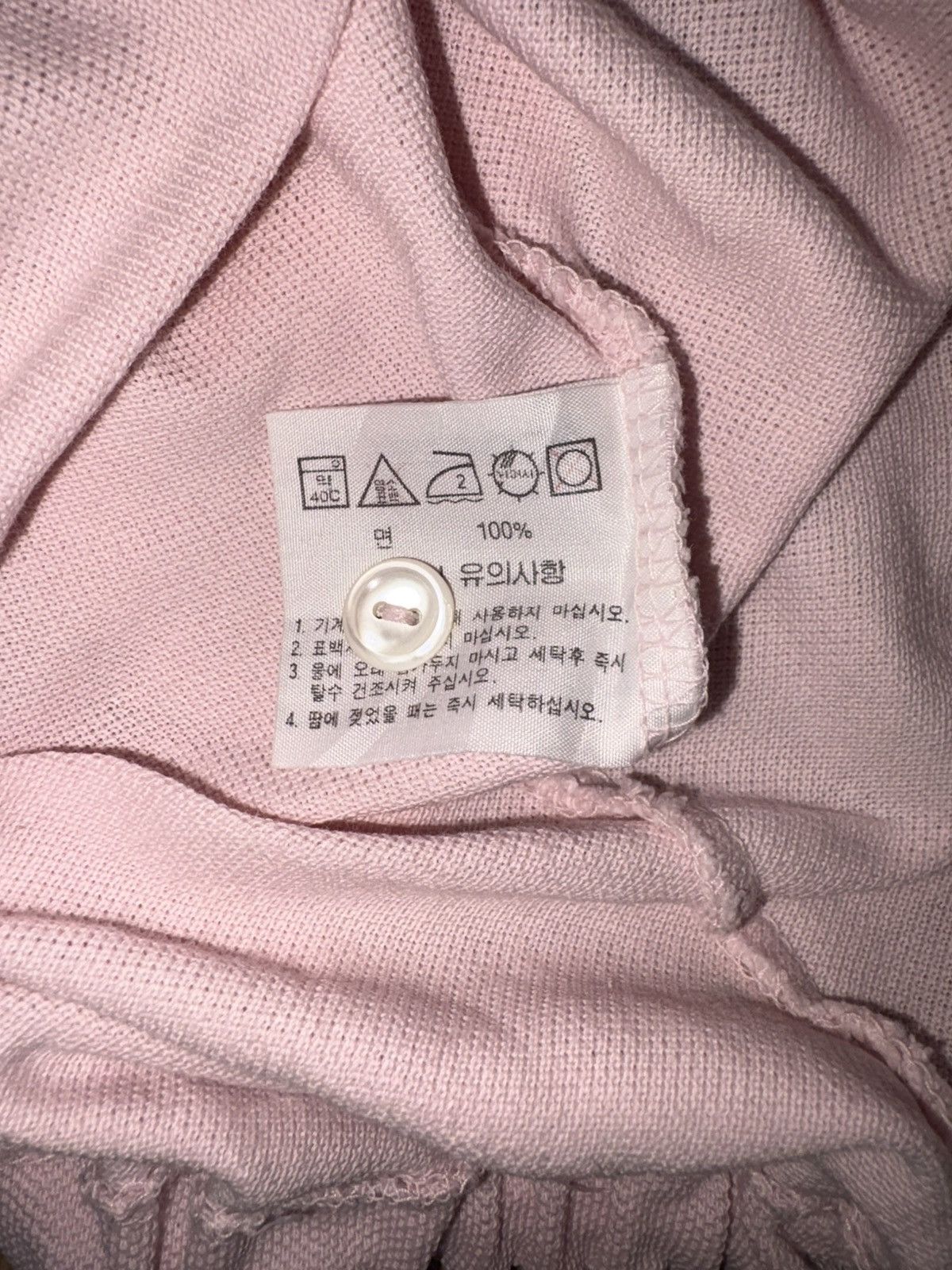 Lacoste Vintage Lacoste L1212 Pink Polo Shirt Size US XS / EU 42 / 0 - 10 Thumbnail