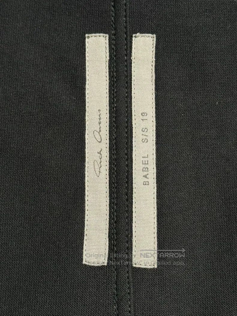 Rick Owens Rick Owens Five-point sleeve mid-sleeve T-shirt Size US S / EU 44-46 / 1 - 4 Thumbnail