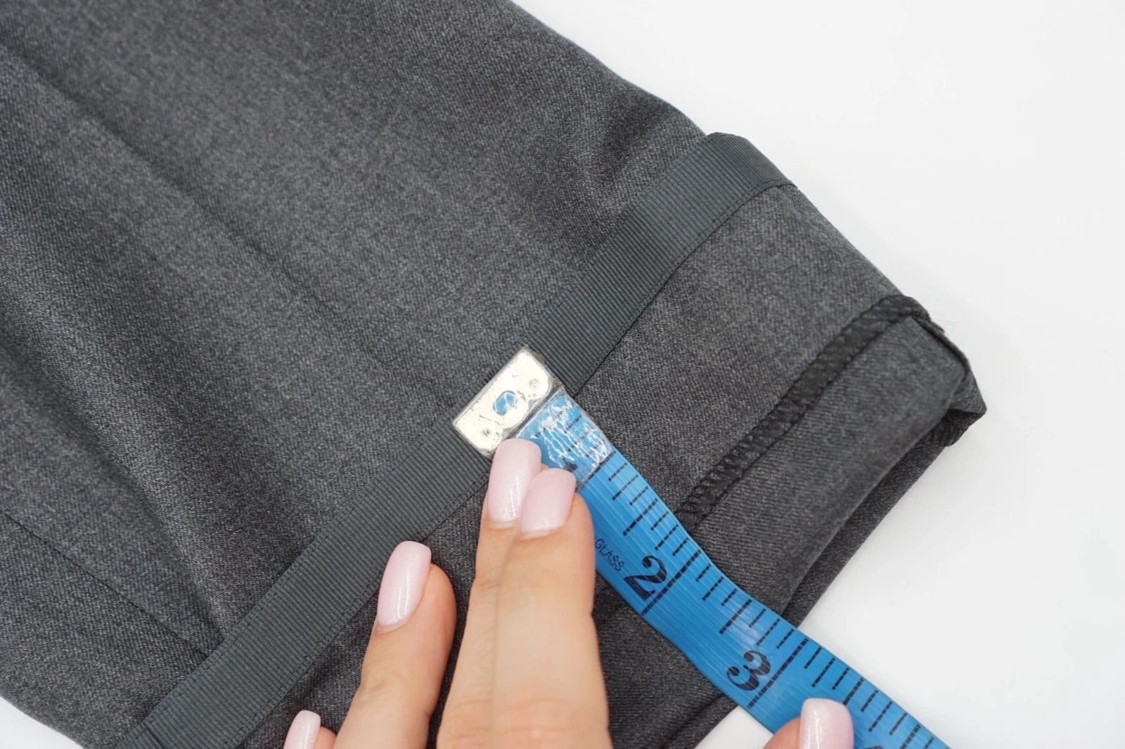 Suitsupply Men Suitsupply Pants Grey Wool Brescia Size 24 UK/US38S Size 38S - 5 Thumbnail