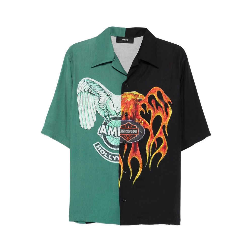 Amiri Amiri GREEN Shirts Size US L / EU 52-54 / 3 - 1 Thumbnail