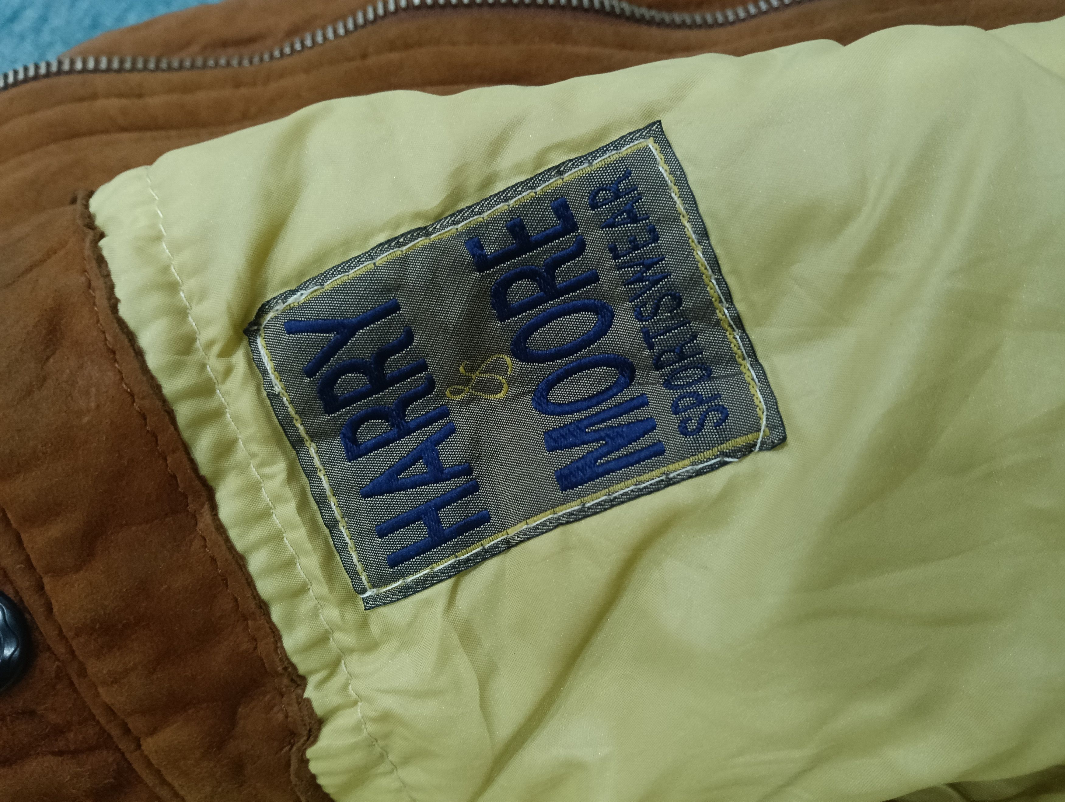 Leather Vintage Harry&Moore Jacket Size US XXL / EU 58 / 5 - 10 Thumbnail