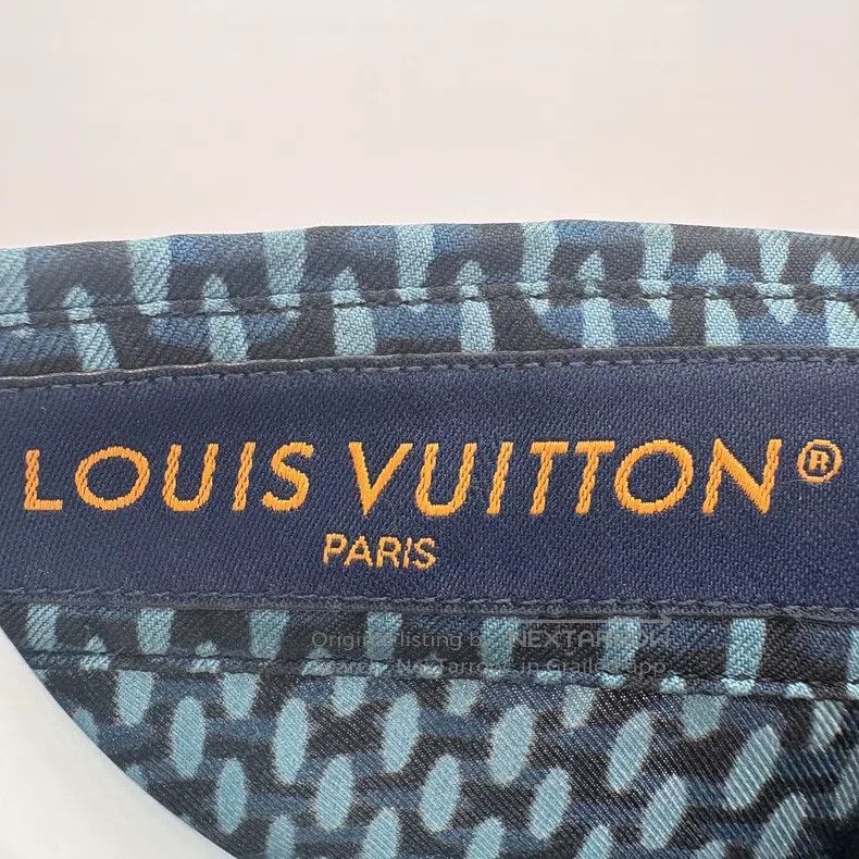 Louis Vuitton Louis Vuitton FW25 Co-branded Checkerboard Short Sleeve Sh Size US S / EU 44-46 / 1 - 7 Thumbnail