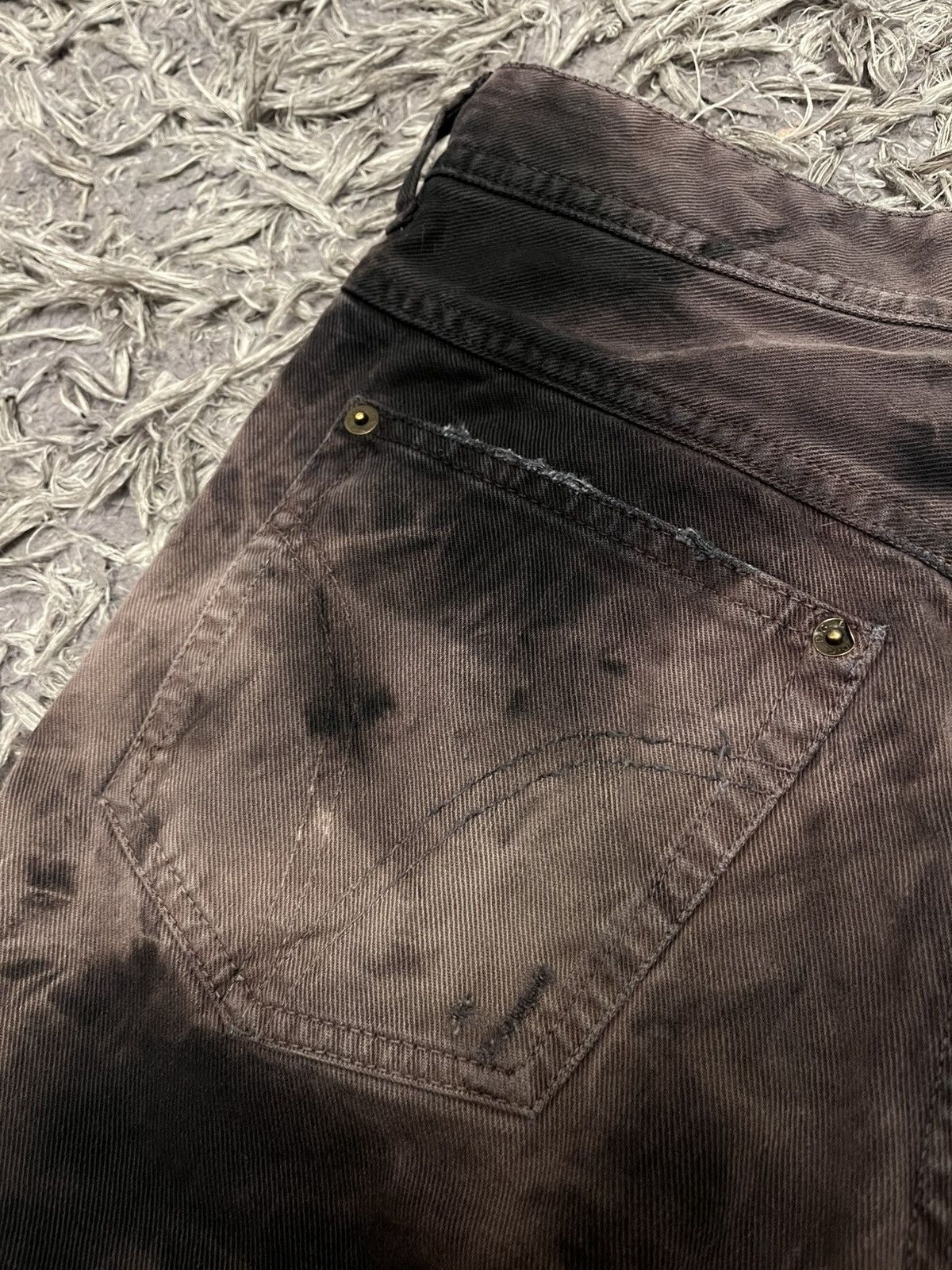 Dolce & Gabbana Archive washed punk trashed distressed Dolce & Gabbana pants Size US 27 - 19 Thumbnail