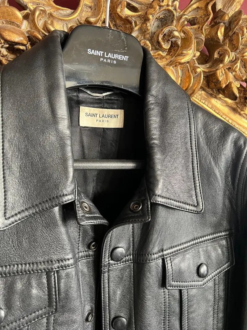 Saint Laurent Paris Saint Laurent leather jacket Size US M / EU 48-50 / 2 - 6 Thumbnail