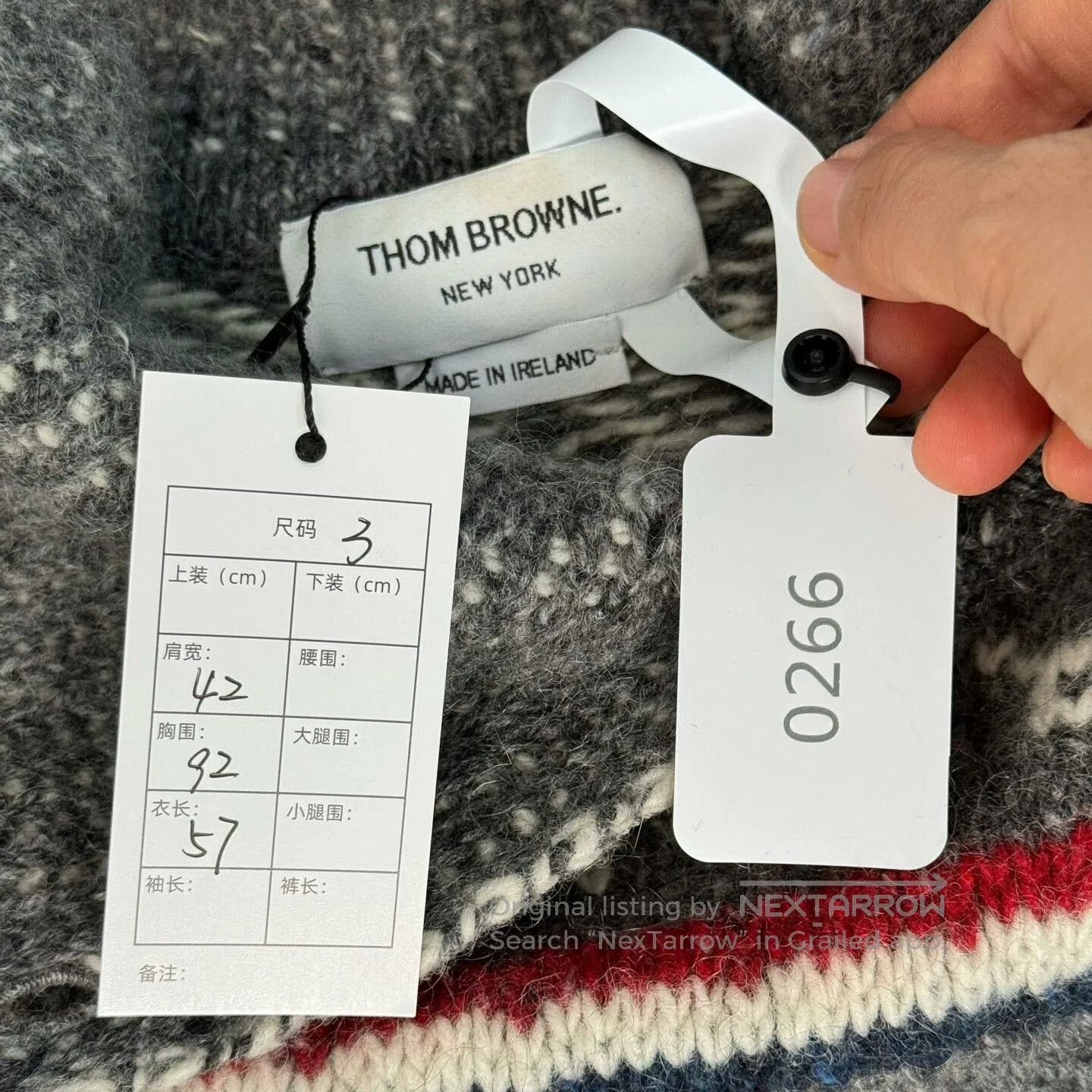 Thom Browne Thom Browne Colorful Snowflake Sweater Size 3. Size US L / EU 52-54 / 3 - 3 Thumbnail