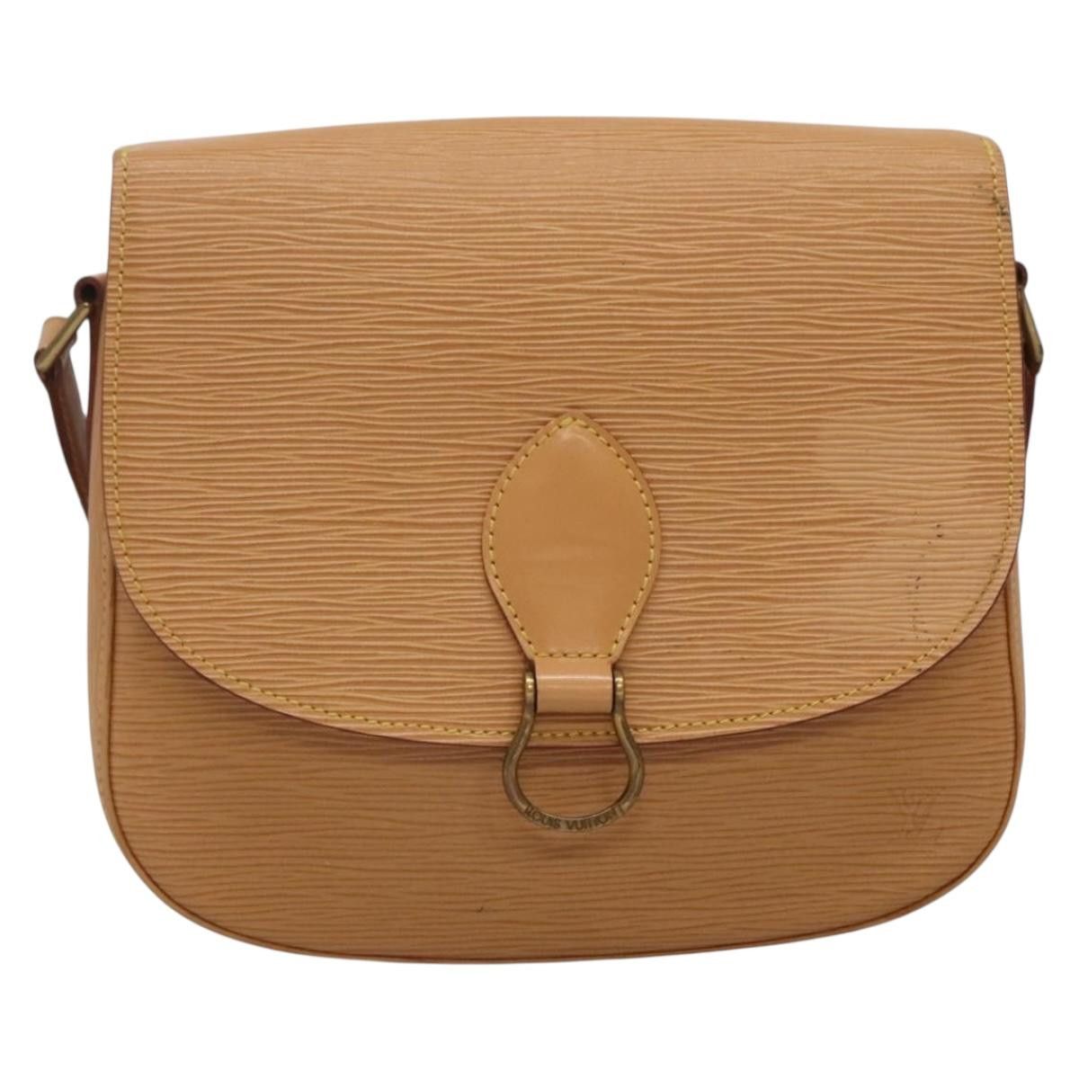 Louis Vuitton LOUIS VUITTON Epi Saint Cloud GM Shoulder Bag Beige M52196 Size ONE SIZE - 13 Thumbnail