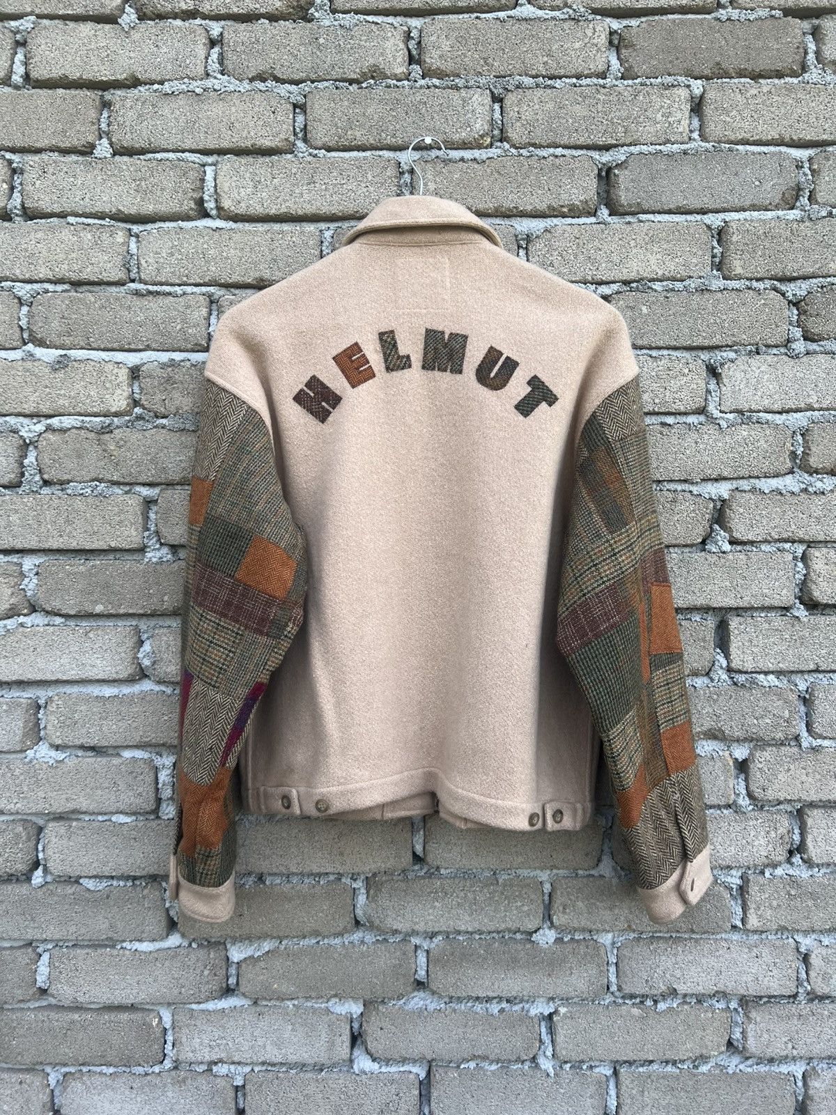 Karl Helmut Karl Helmut Wool Jacket Patchwork Sleeve Size US L / EU 52-54 / 3 - 2 Thumbnail