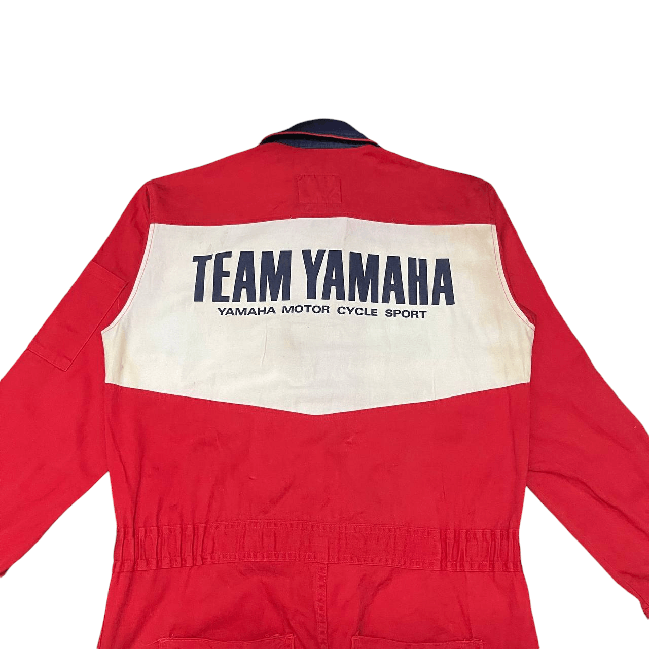 Yamaha Vintage Yamaha Motor Cycle sport Coverall Racing Size US 35 - 11 Thumbnail