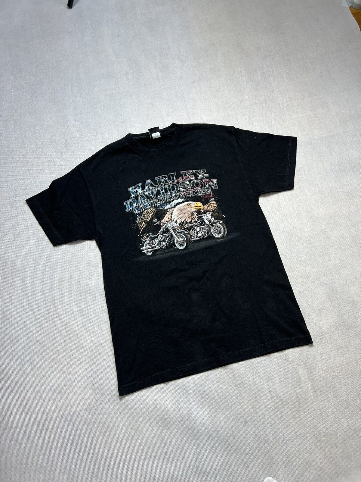 Harley Davidson × Vintage Tshirt Harley Davidson Motor Cycles Florida Vintage Size US L / EU 52-54 / 3 - 2 Thumbnail
