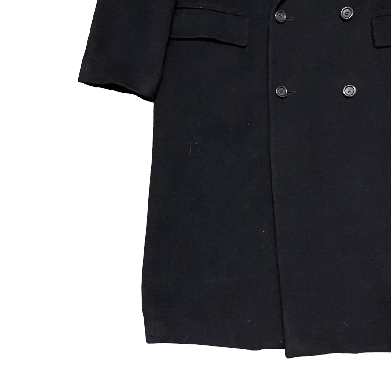Valentino Vintage Giorgio Valentino Wool Long Coat Double Breasted Size US L / EU 52-54 / 3 - 3 Thumbnail