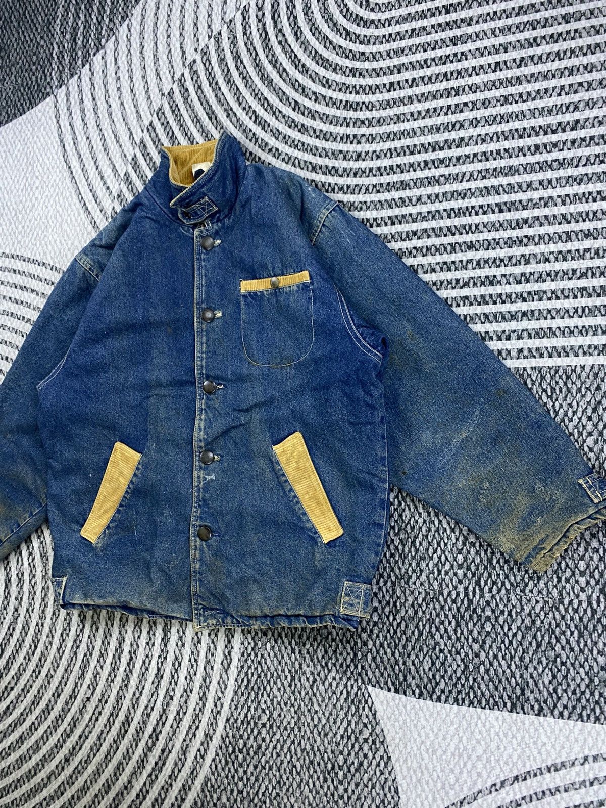 Japanese Brand Vintage Projack Fullbutton Denim Blue Jacket Size US M / EU 48-50 / 2 - 4 Thumbnail