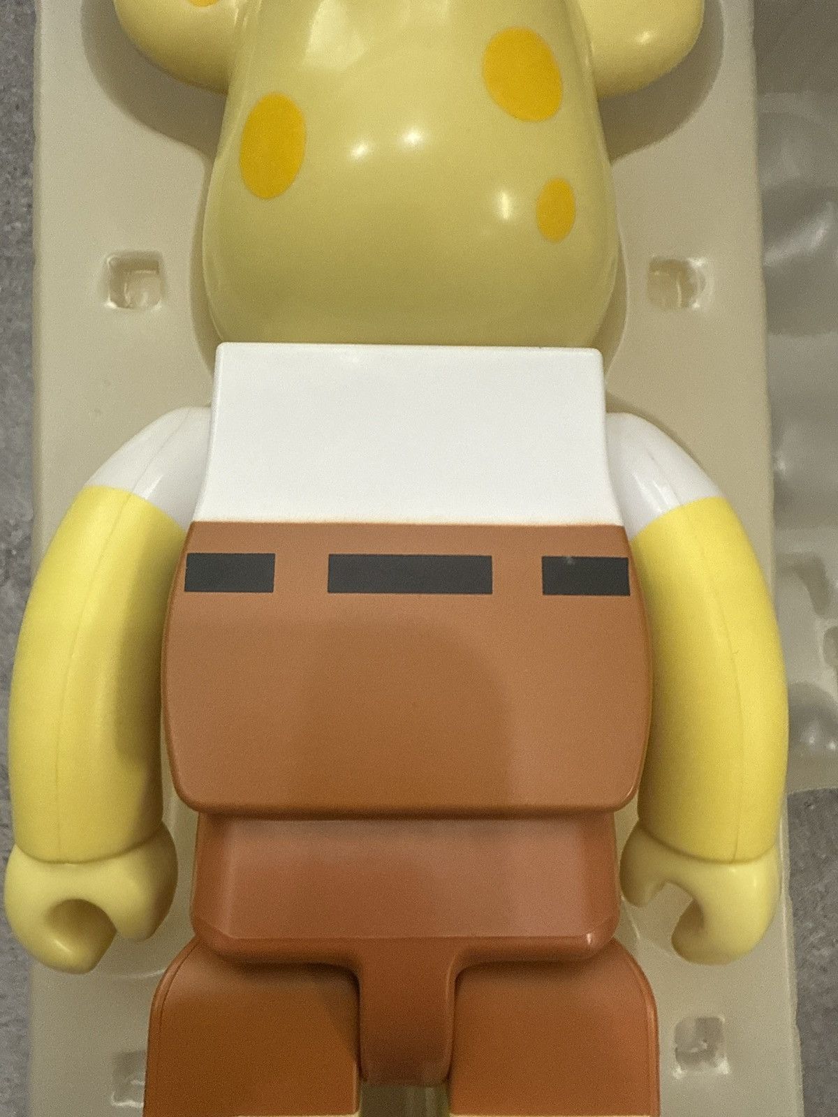 Medicom Toy Spongebob Squarepants 400% Medicom Toy (2009) Be@rbrick Size ONE SIZE - 4 Thumbnail