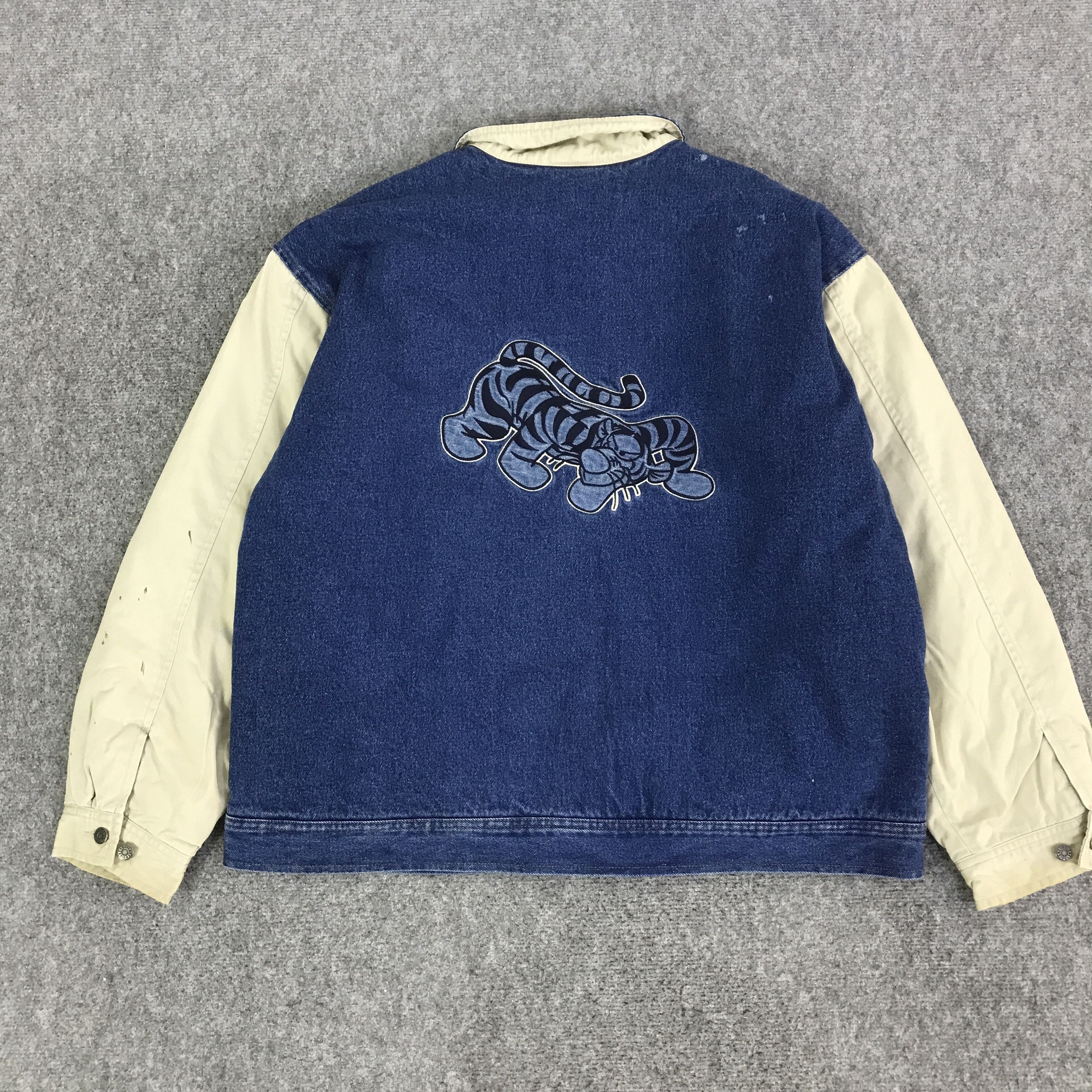 Disney DISNEY MOVIE TIGER STAR DENIM SNAP BUTTON JACKET K121B14 Size US L / EU 52-54 / 3 - 1 Thumbnail