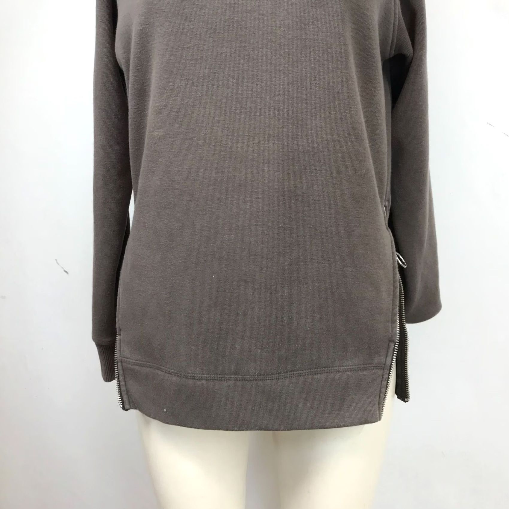 Athleta ATHLETA WOMEN'S SMALL BROWN LONG SLEEVE TURTLENECK SWEATSHIRT Size S / US 4 / IT 40 - 3 Thumbnail