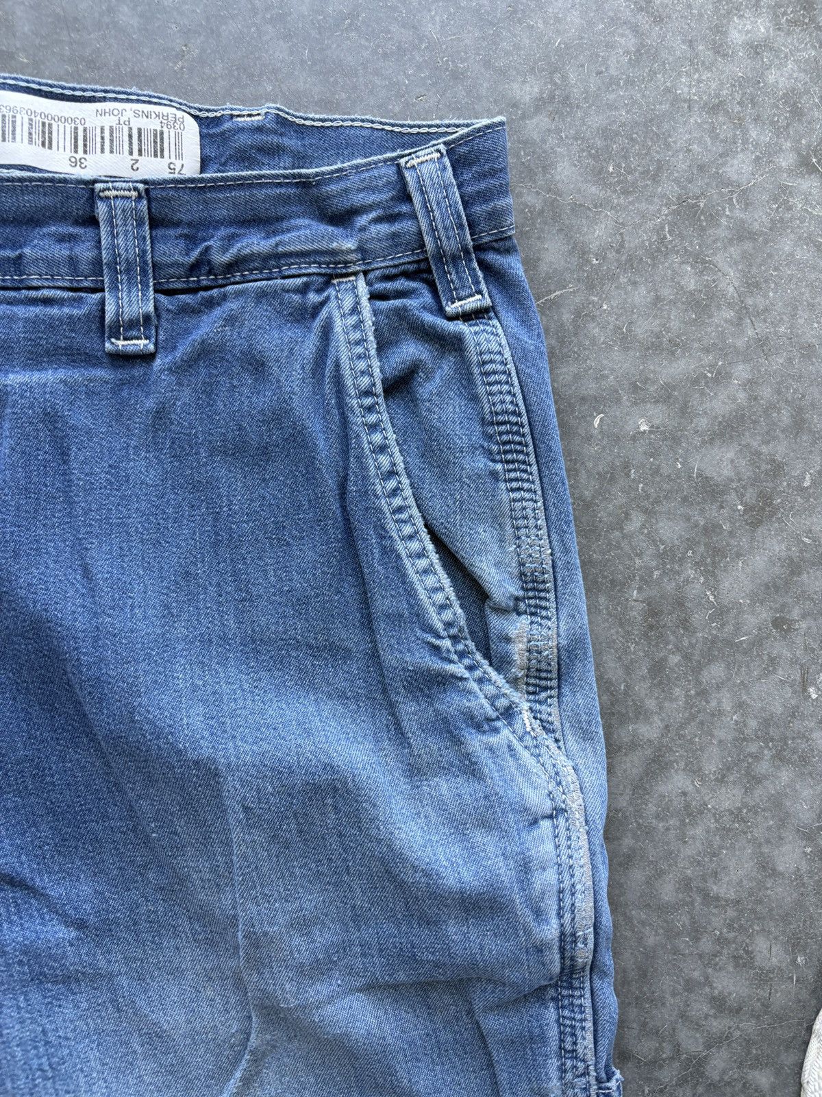 Carhartt Vintage Y2K Carhartt Carpenter Jeans 36x34 Thrashed Faded Size US 36 / EU 52 - 4 Thumbnail