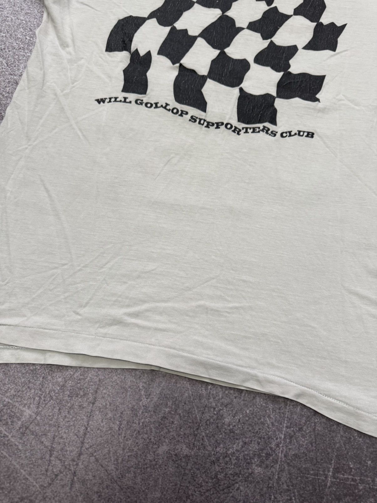 Vintage Vintage 90s Will Gollop Racing T Shirt Size US XL / EU 56 / 4 - 16 Thumbnail