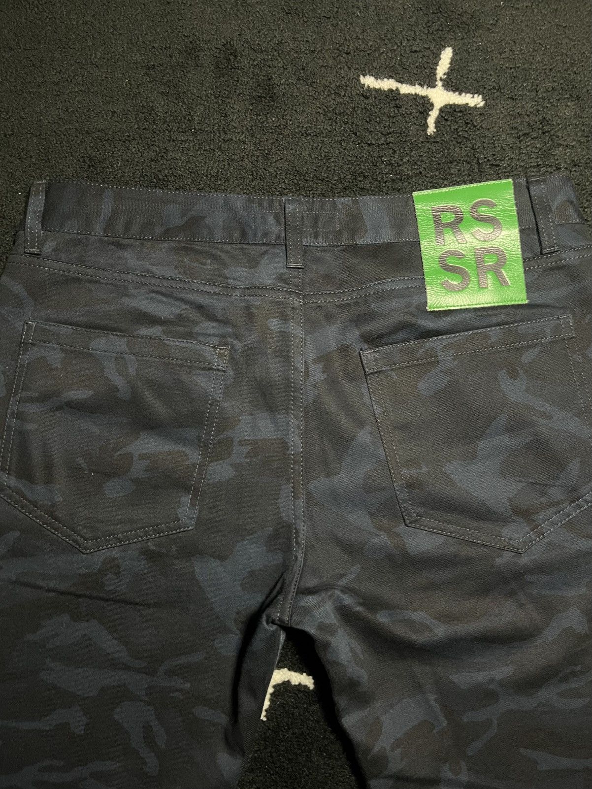Raf Simons × Sterling Ruby RAF SIMONS X STERLING RUBY JEANS FW14 “ABUS LANG” CAMO DENIM Size US 32 / EU 48 - 4 Thumbnail